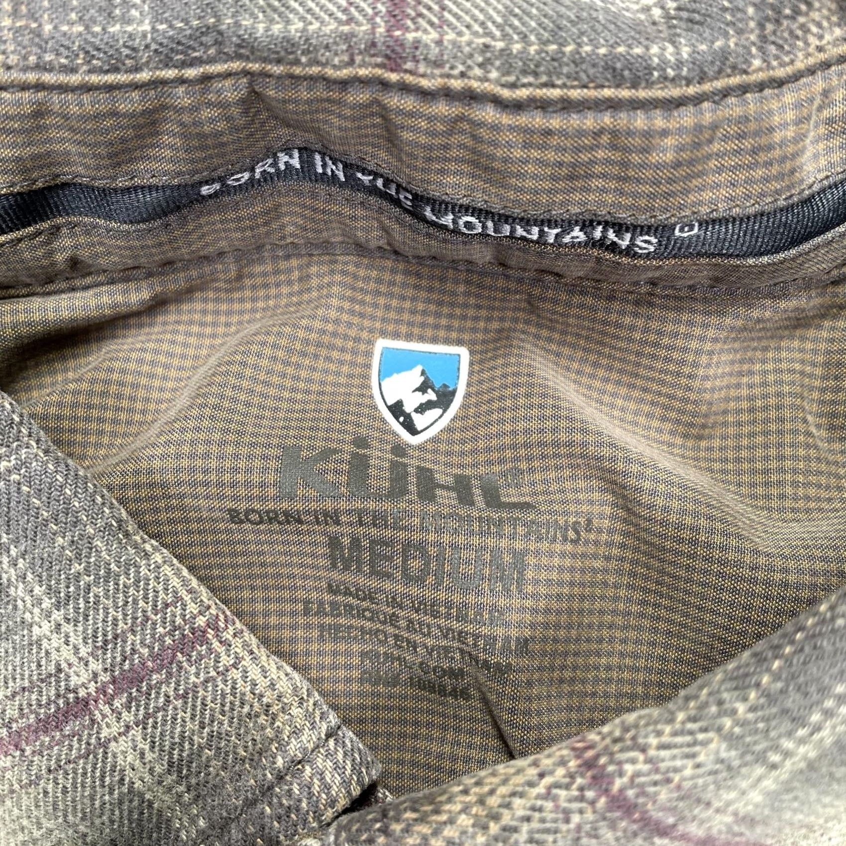 Vintage Kuhl Shirt Mens Medium Green Plaid Flannel Long Sleeve Casual Outdoor Size US M / EU 48-50 / 2 - 2 Thumbnail