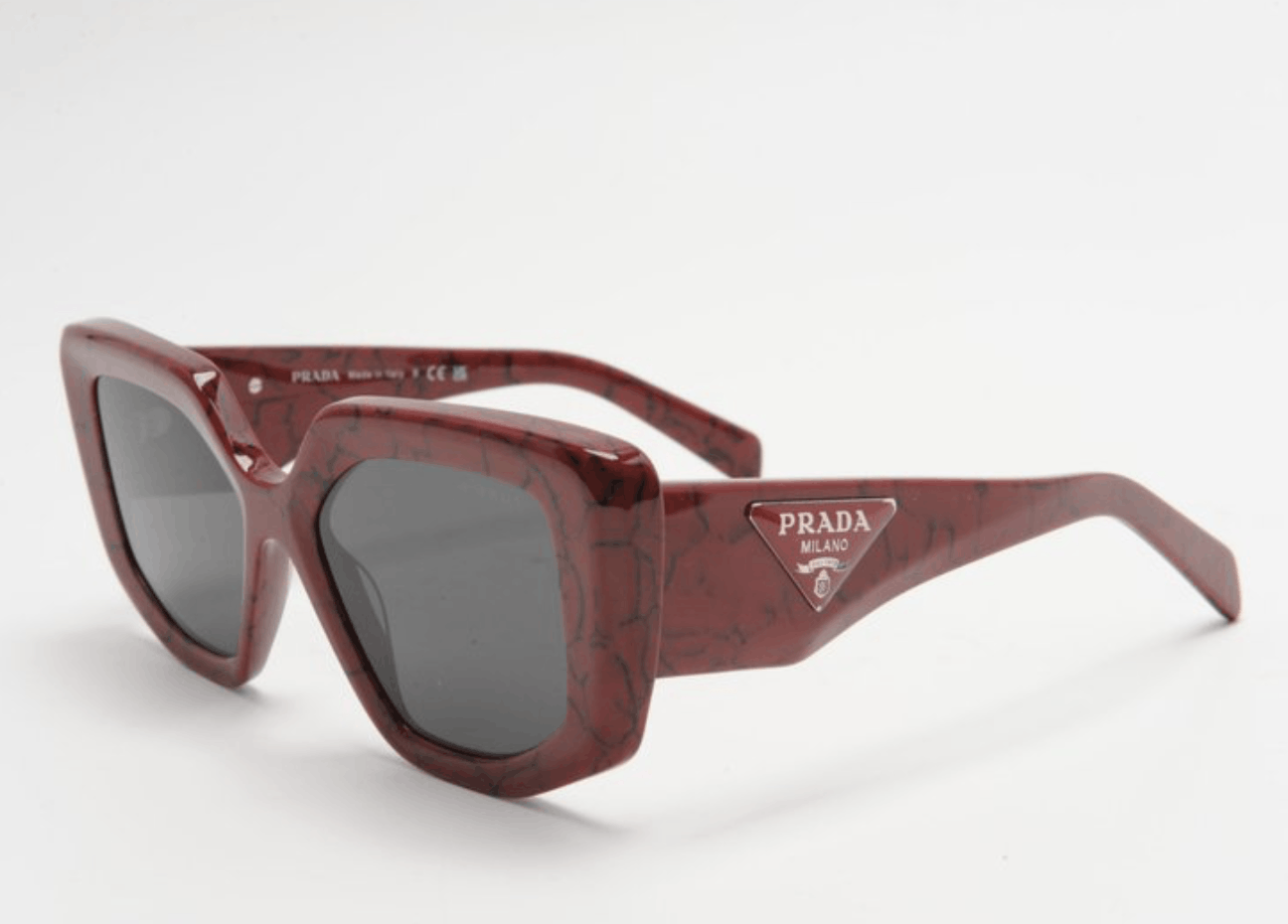 image of New Prada Pr14Zsf - 15D5S0 Sunglasses in Red, Men's