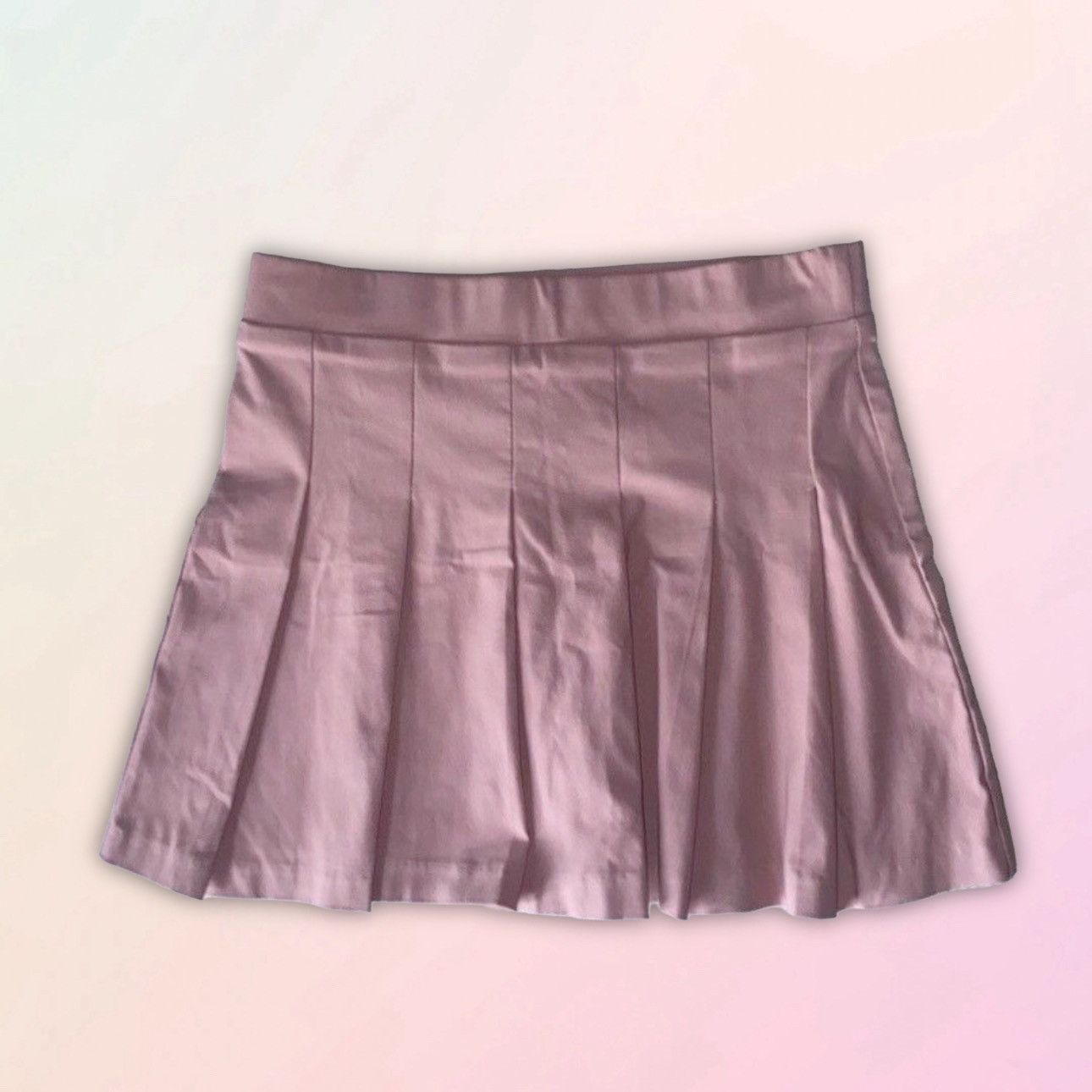 Other Wearever, Blush, Dusty Rose, Box Pleated, Mini Skirt Size 28" / US 6 / IT 42 - 1 Thumbnail