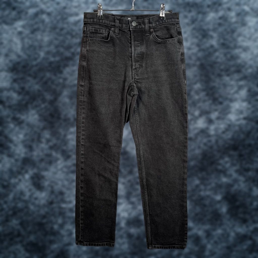 Banana Republic Banana Republic Womens High-Waisted Skinny Jeans Size 26 Black Denim Size 26" / US 2 / IT 38 - 1 Thumbnail