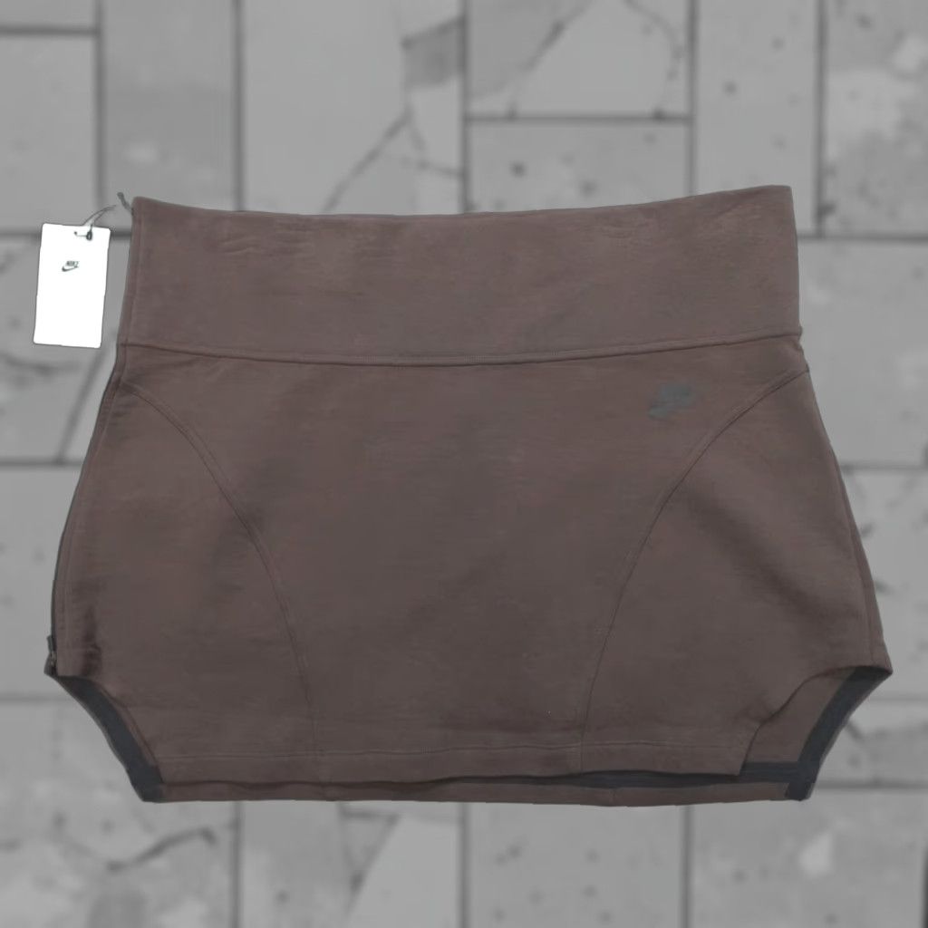 Nike Nike Tech Fleece Mini Skirt Brown Women’s 2XL Size 2XL Short Skirt Athleisure Women Size 40" / US 18 - 1 Thumbnail
