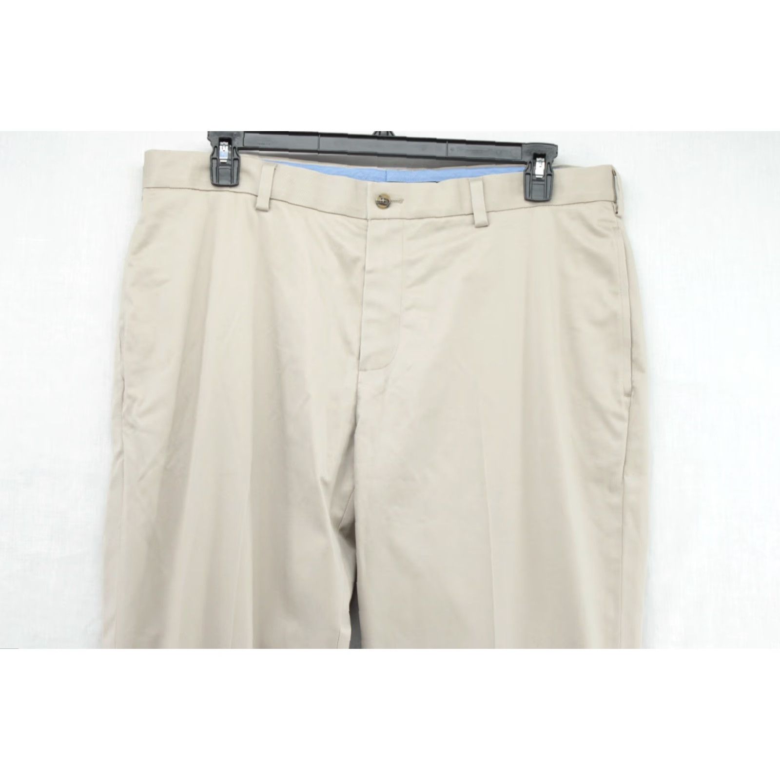 Brooks Brothers Brooks Brothers Pants Men 38x30 Beige Advantage Chino Flat Front Regular Cotton City Preppy Work Mens Size US 38 / EU 54 - 2 Thumbnail