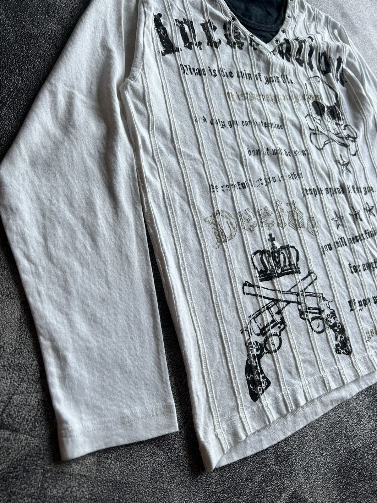 If Six Was Nine × Japanese Brand × Le Grande Bleu (L.G.B.) Space Opera Poem tee Y2k ifsixwasnine Lgb Style Size US L / EU 52-54 / 3 - 5 Thumbnail