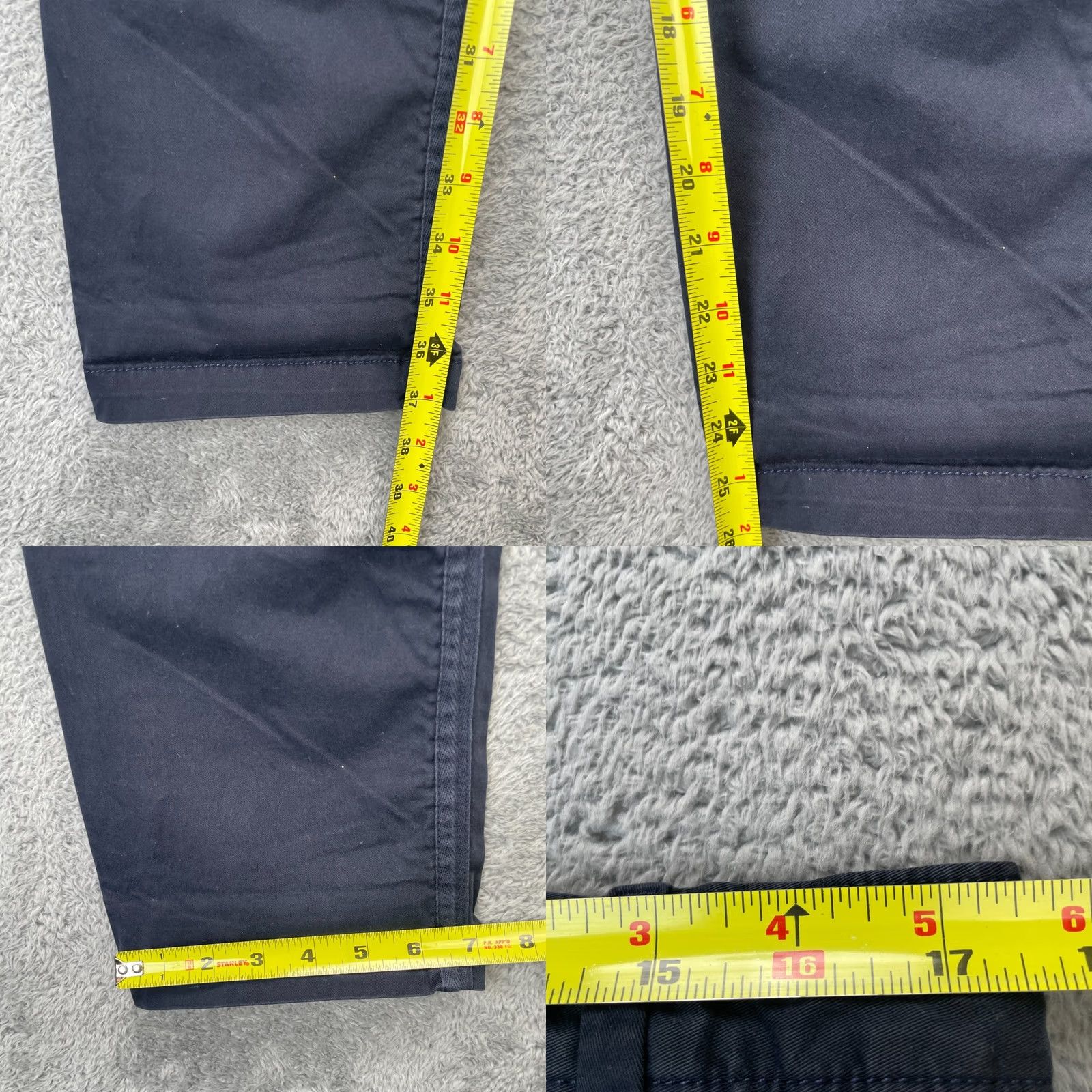 Gap Gap Pants Womens 14 Blue Chino Cotton Stretch Straight Leg 26 in Inseam Regular 14 Size 25" / US 0 / IT 36 - 8 Thumbnail