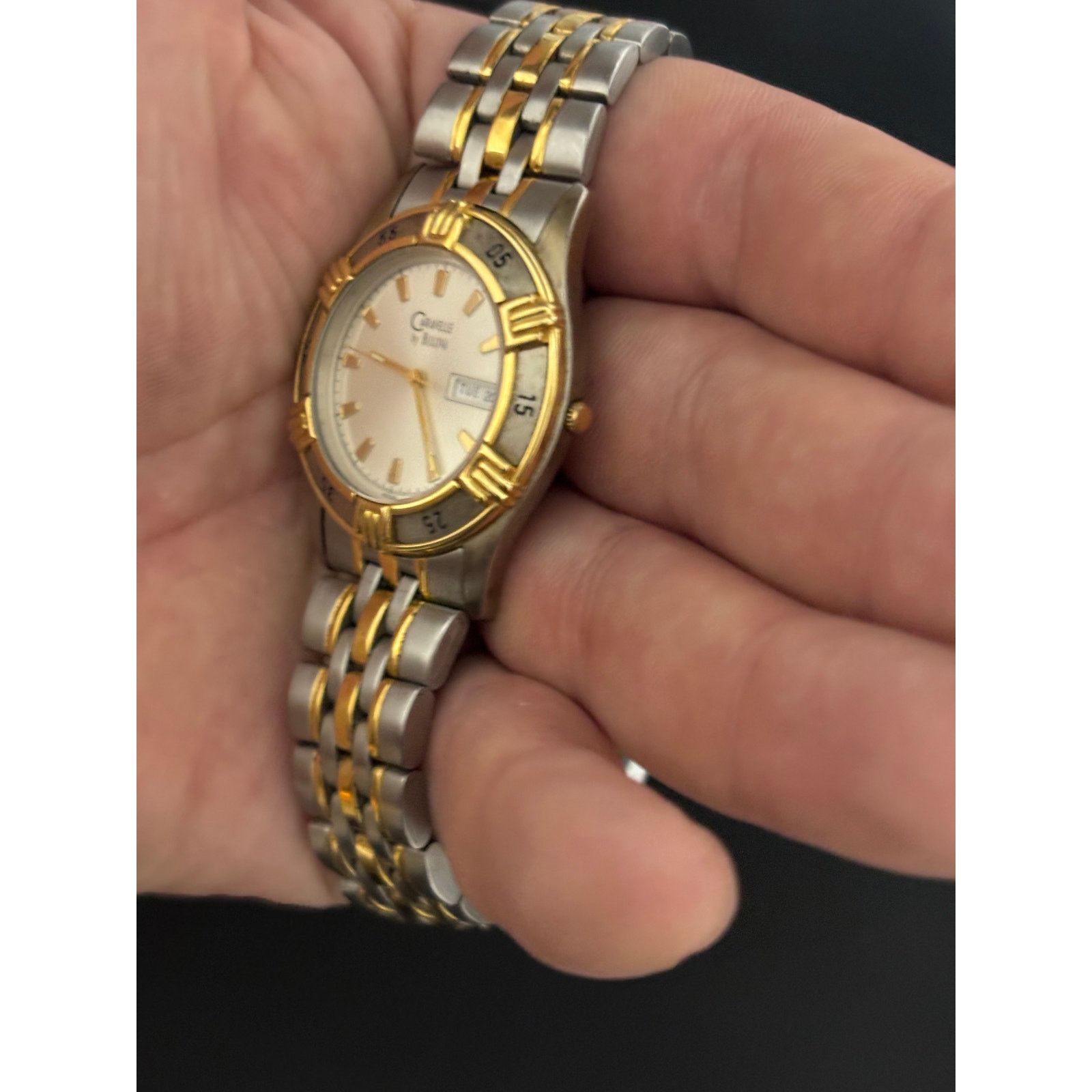 Caravelle by Bulova Vintage Caravelle By Bulova T8 2-Tone Men’s Watch. Size ONE SIZE - 4 Thumbnail