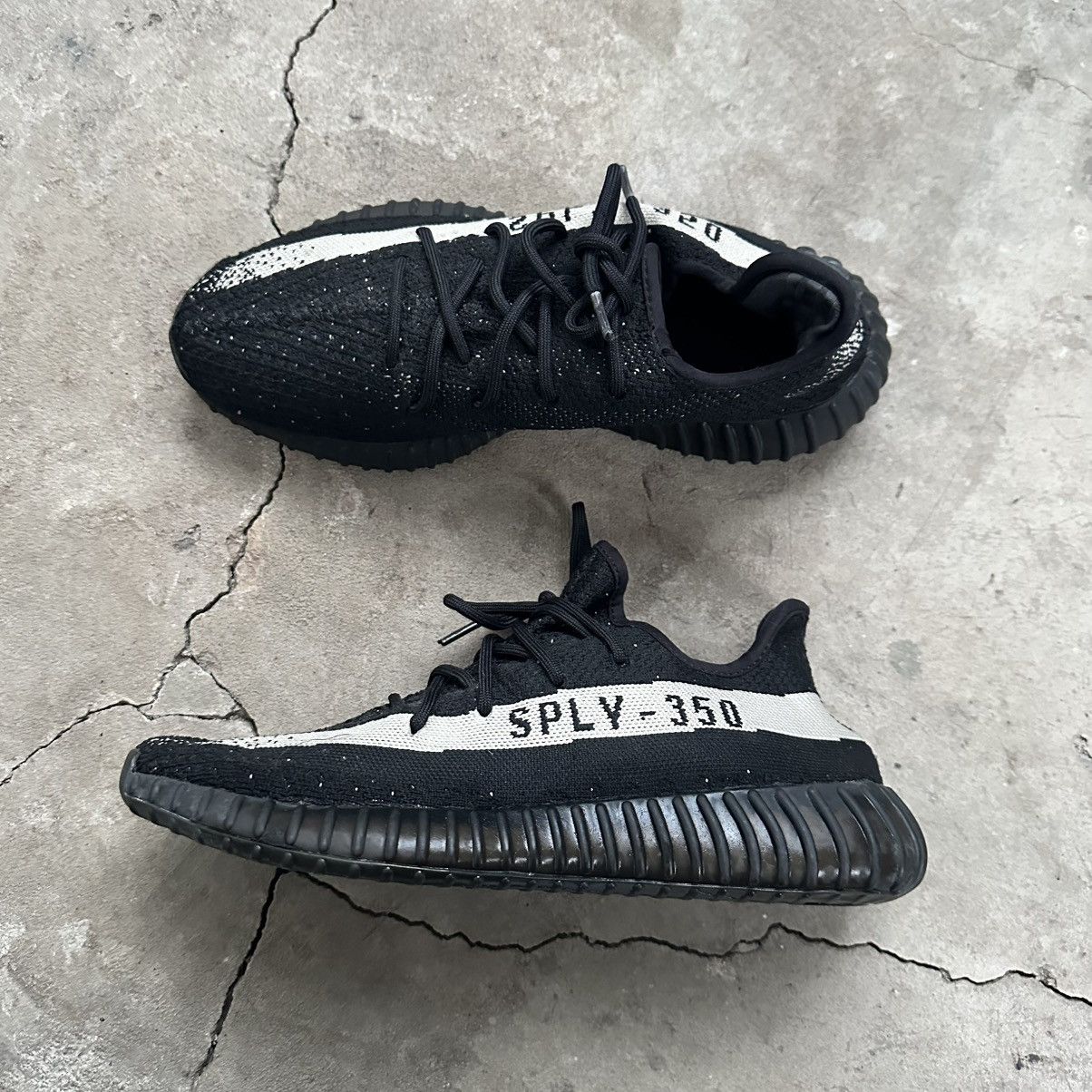 Adidas × Kanye West Yeezy 350 V2 Oreo 2016 Size US 11 / EU 44 - 6 Thumbnail