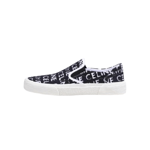 Celine o1bcso1str1225 346932355C Low-Top Sneakers Black/Optic White Size US 9 / EU 42 - 1 Thumbnail