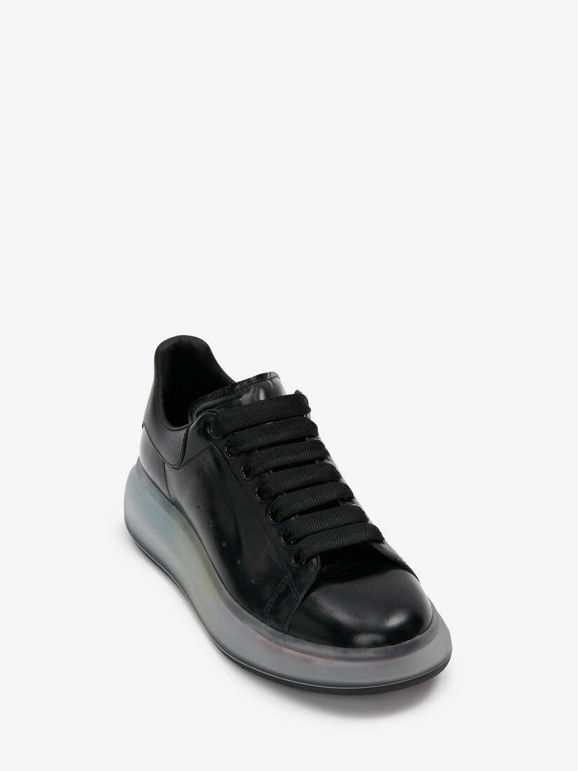 Alexander McQueen o1w1db10725 Oversized Sneaker in Black Size US 11 / EU 44 - 3 Thumbnail