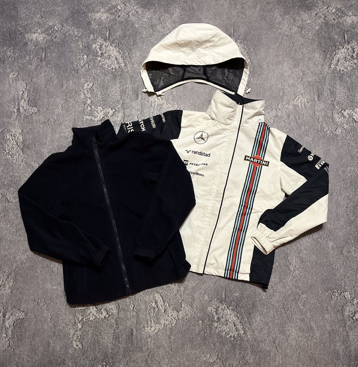 Puma Mercedes Benz Martini Pirelli Racing Jacket Size XS / US 0-2 / IT 36-38 - 2 Thumbnail