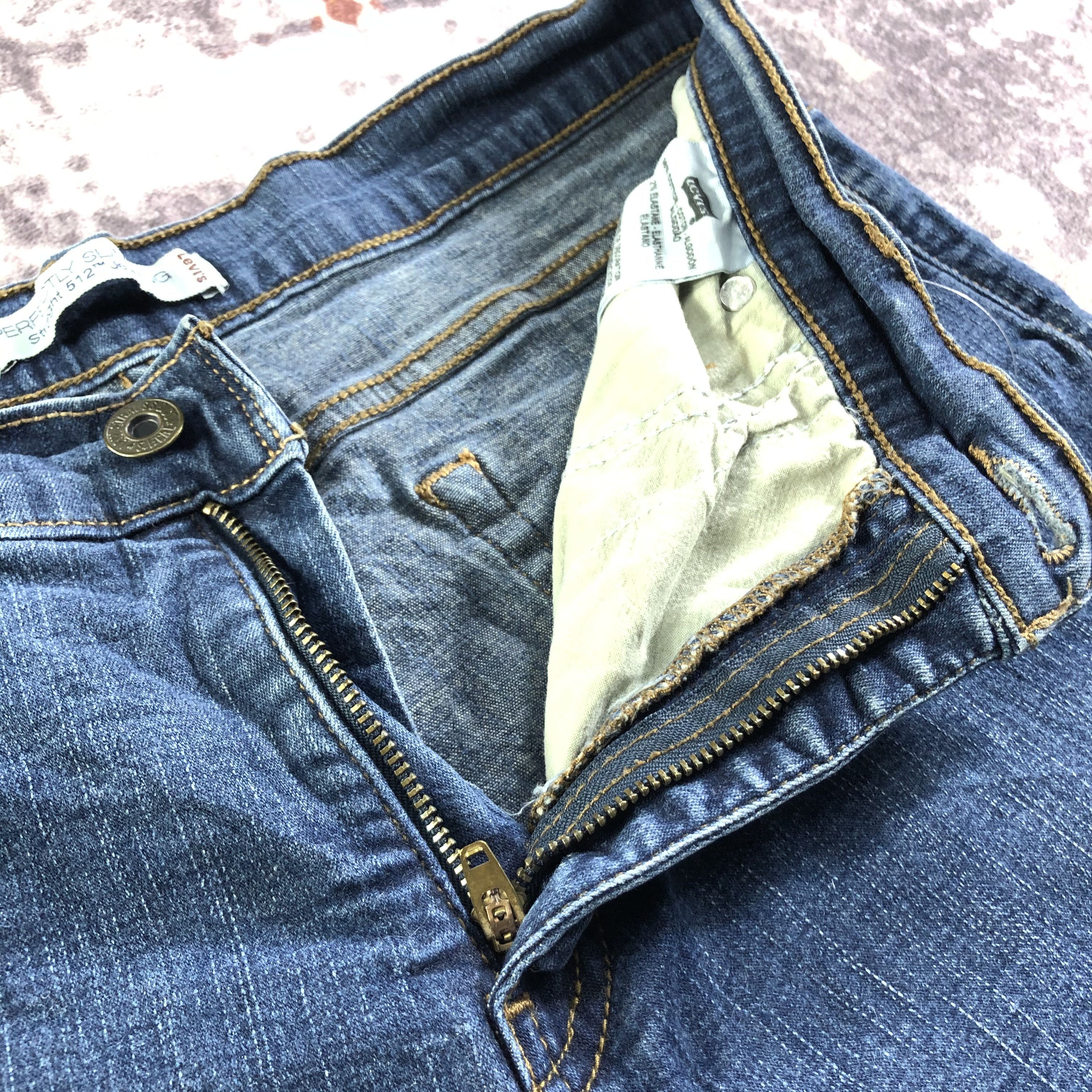 Levi's × Vintage Vintage Blue Wash Levis 512 Jeans-JM3480 Size 31" - 7 Thumbnail
