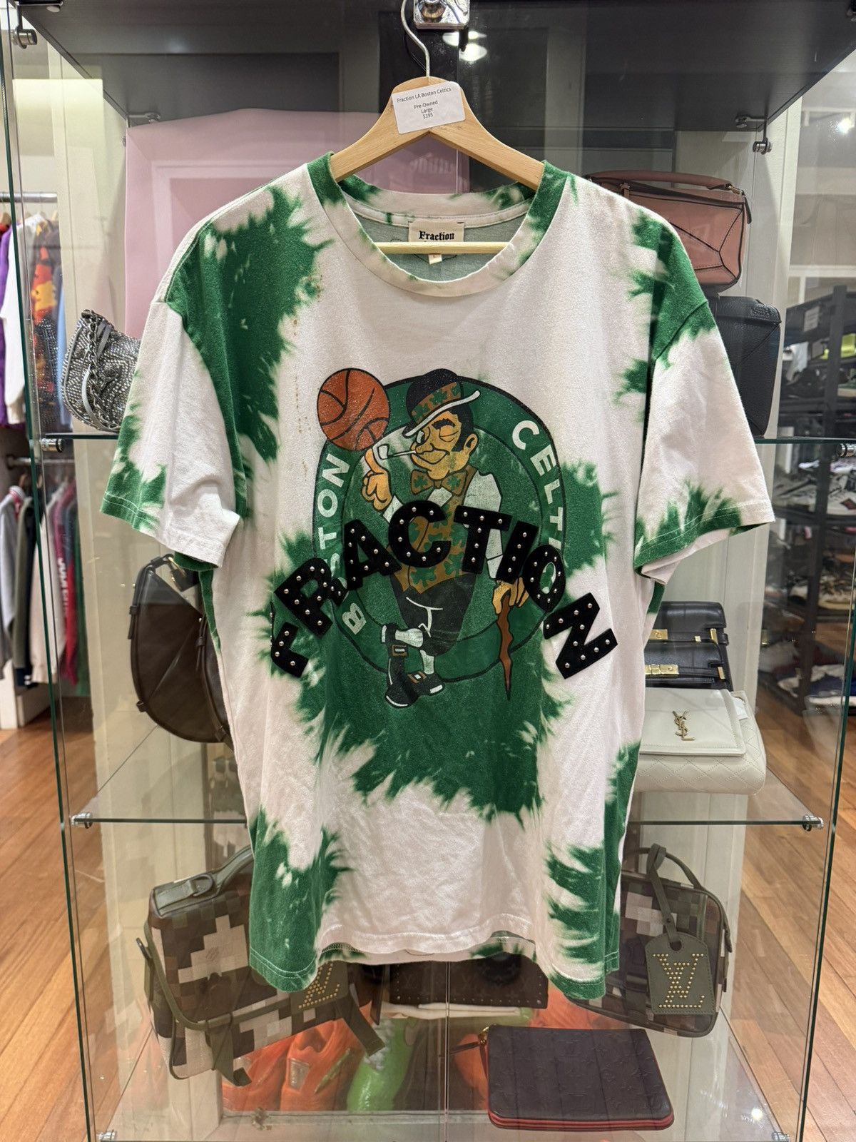 Other Fraction LA Repurposed Boston Celtics Tye Dye Tee Size US L / EU 52-54 / 3 - 1 Thumbnail