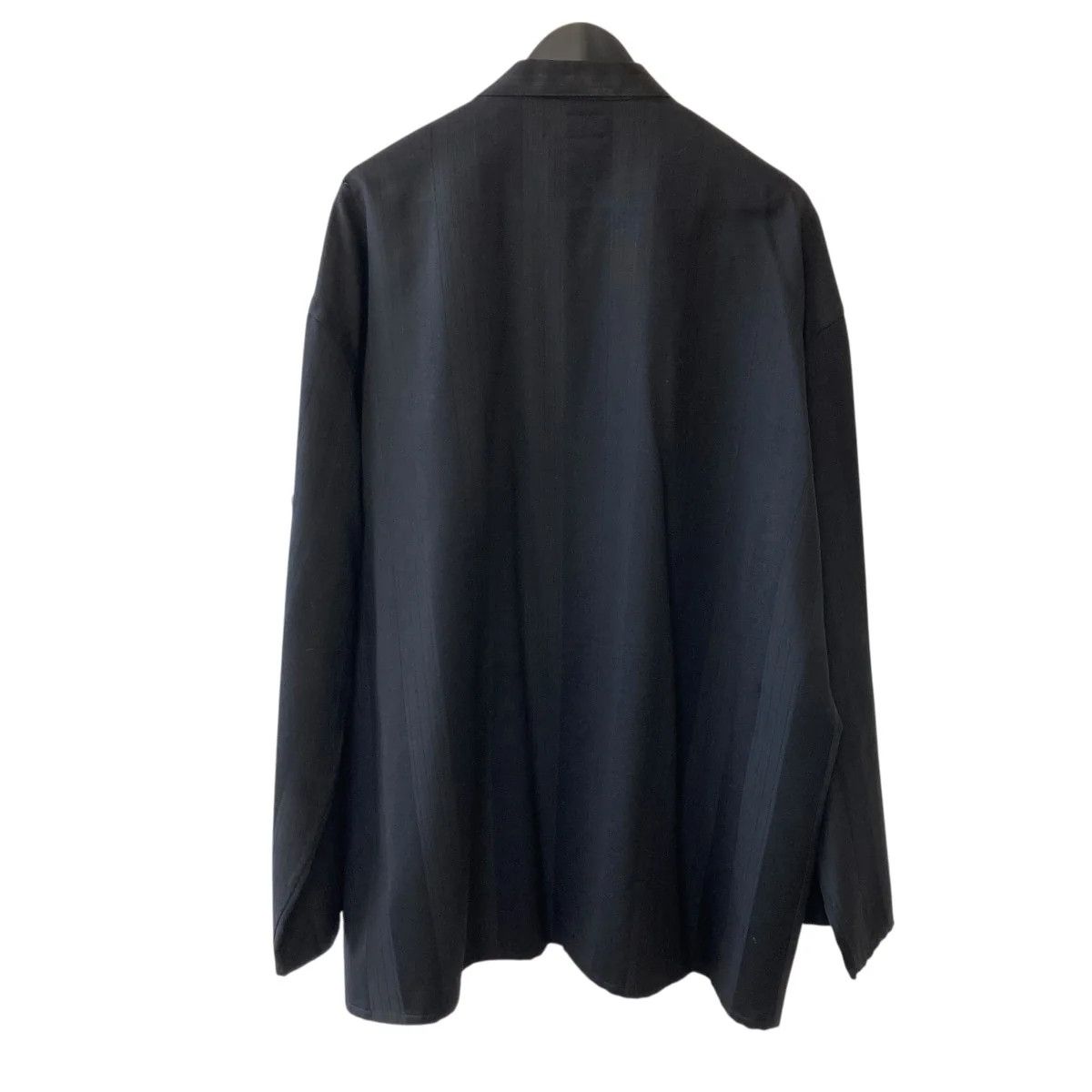 Yohji Yamamoto Yohji Yamamoto pour homme/Round Letter Tag Striped Shirt Size US XXL / EU 58 / 5 - 2 Thumbnail