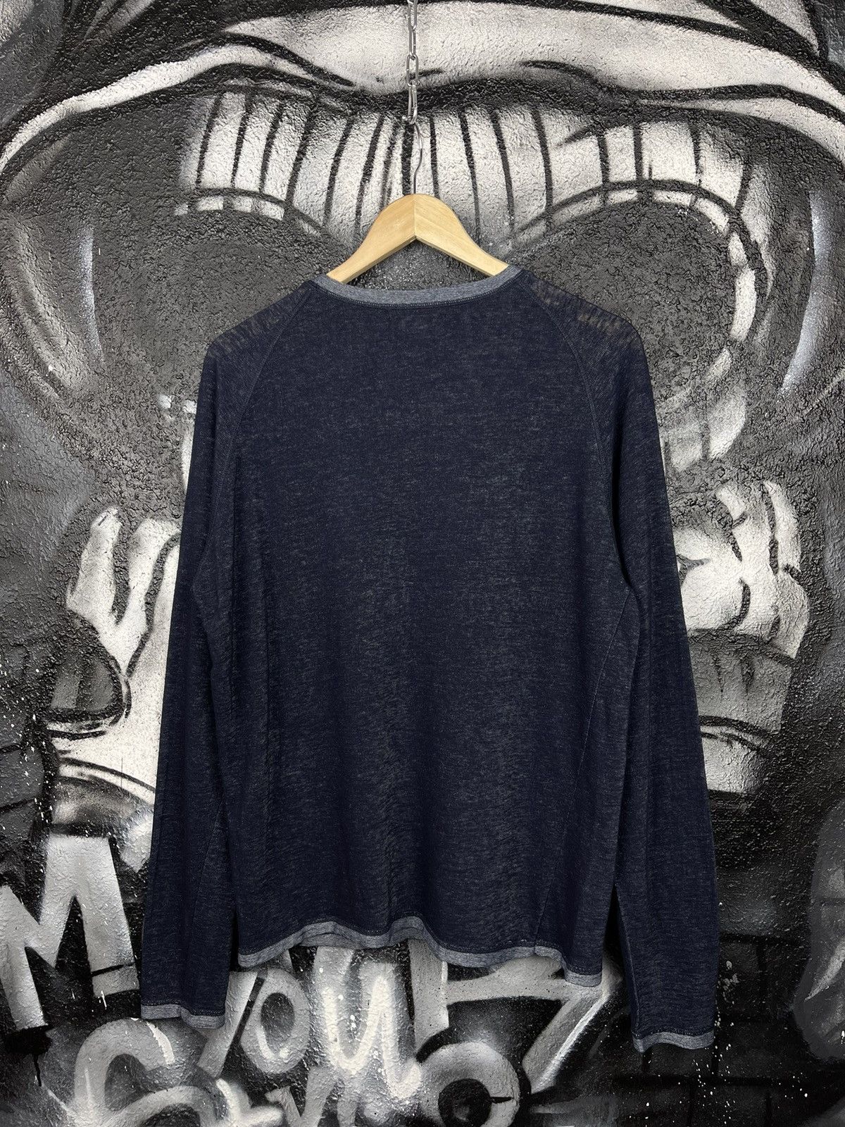 Aquascutum Aquascutum London Blue Cottoned Jumper Men’s Sweater Size L Size US XXL / EU 58 / 5 - 7 Thumbnail