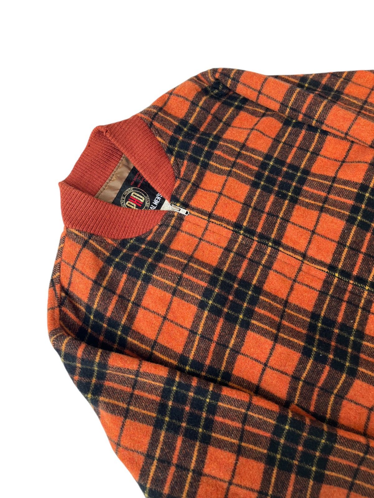 Japanese Brand Vtg Wool Jacket Zip Up Size US M / EU 48-50 / 2 - 3 Thumbnail