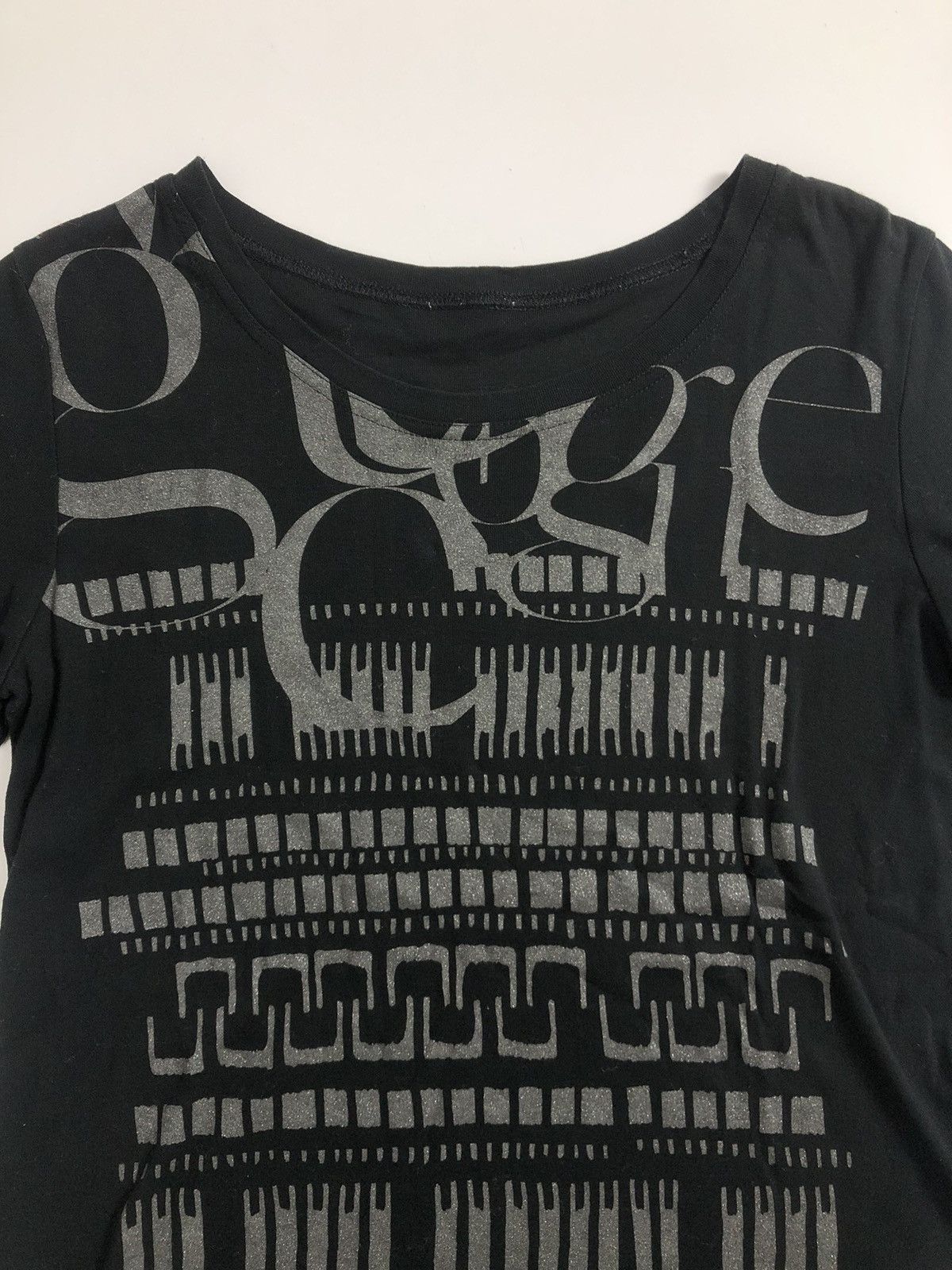Hysteric Glamour Gothic Poem Double Layer perfect Style Tshirt tee Size US M / EU 48-50 / 2 - 4 Thumbnail