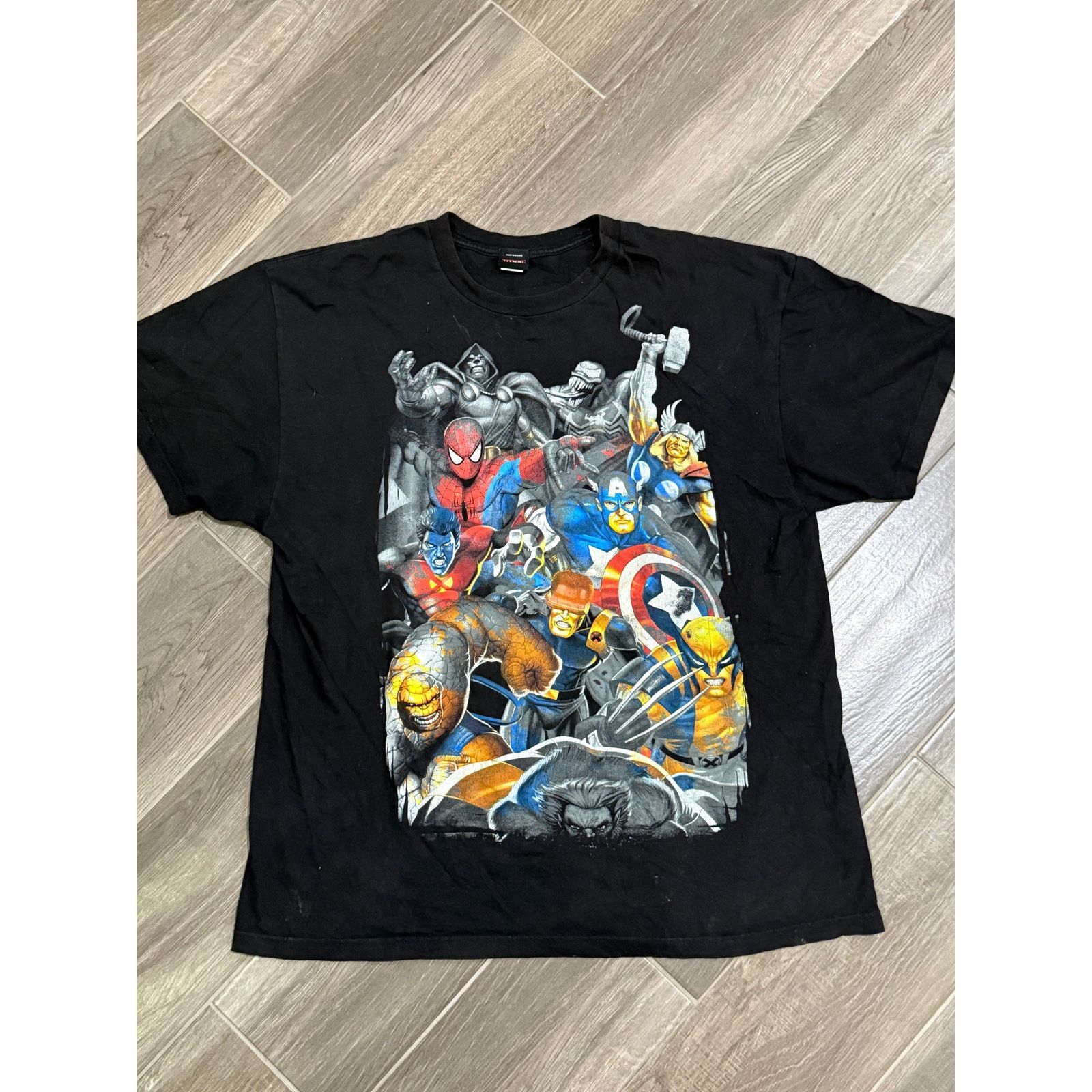 Mad Engine Vintage y2k Mad Engine Marvel Superhero TShirt Size US XXL / EU 58 / 5 - 1 Thumbnail