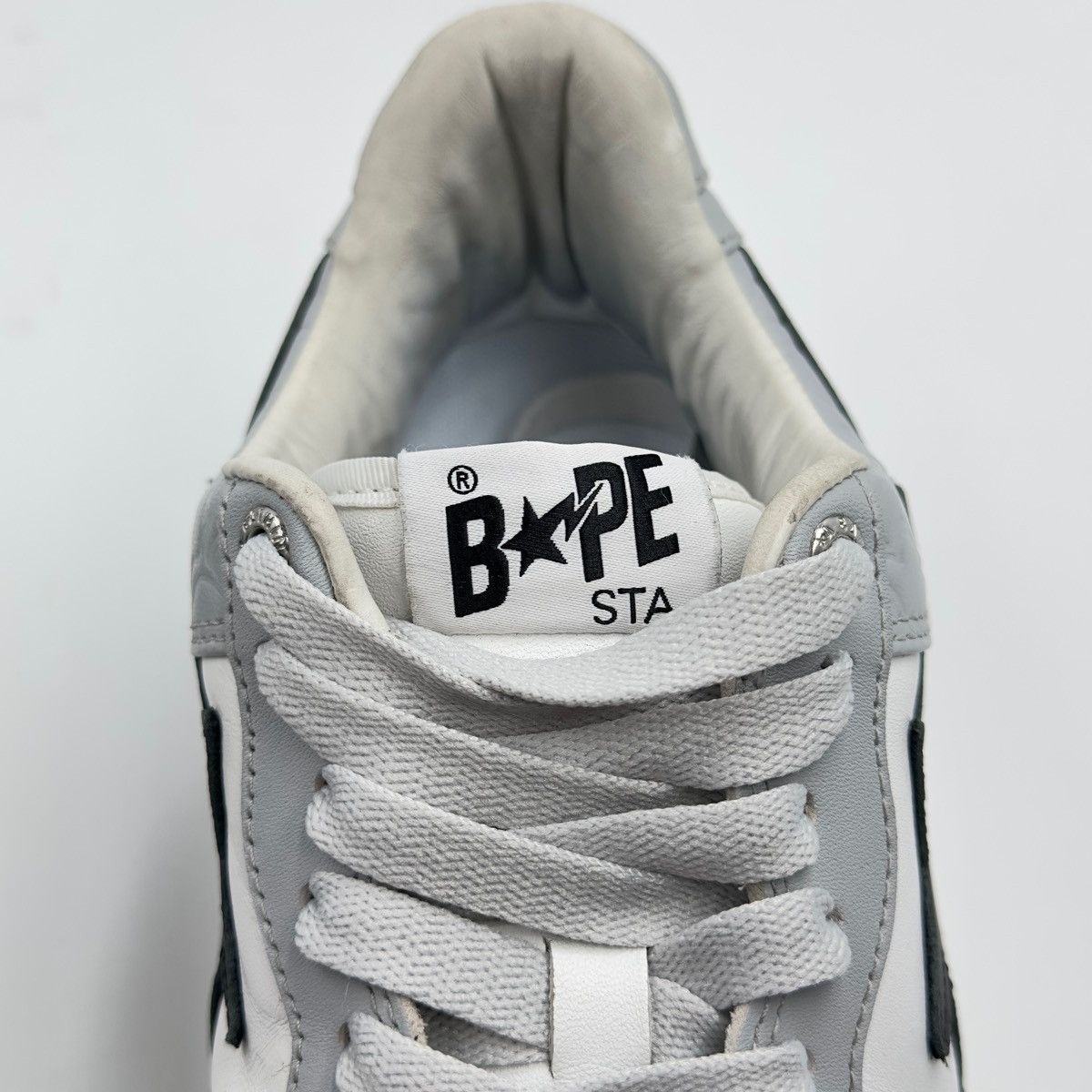 Bape A Bathing Ape Bapesta Grey/Black 2021 Size US 10 / EU 43 - 11 Thumbnail