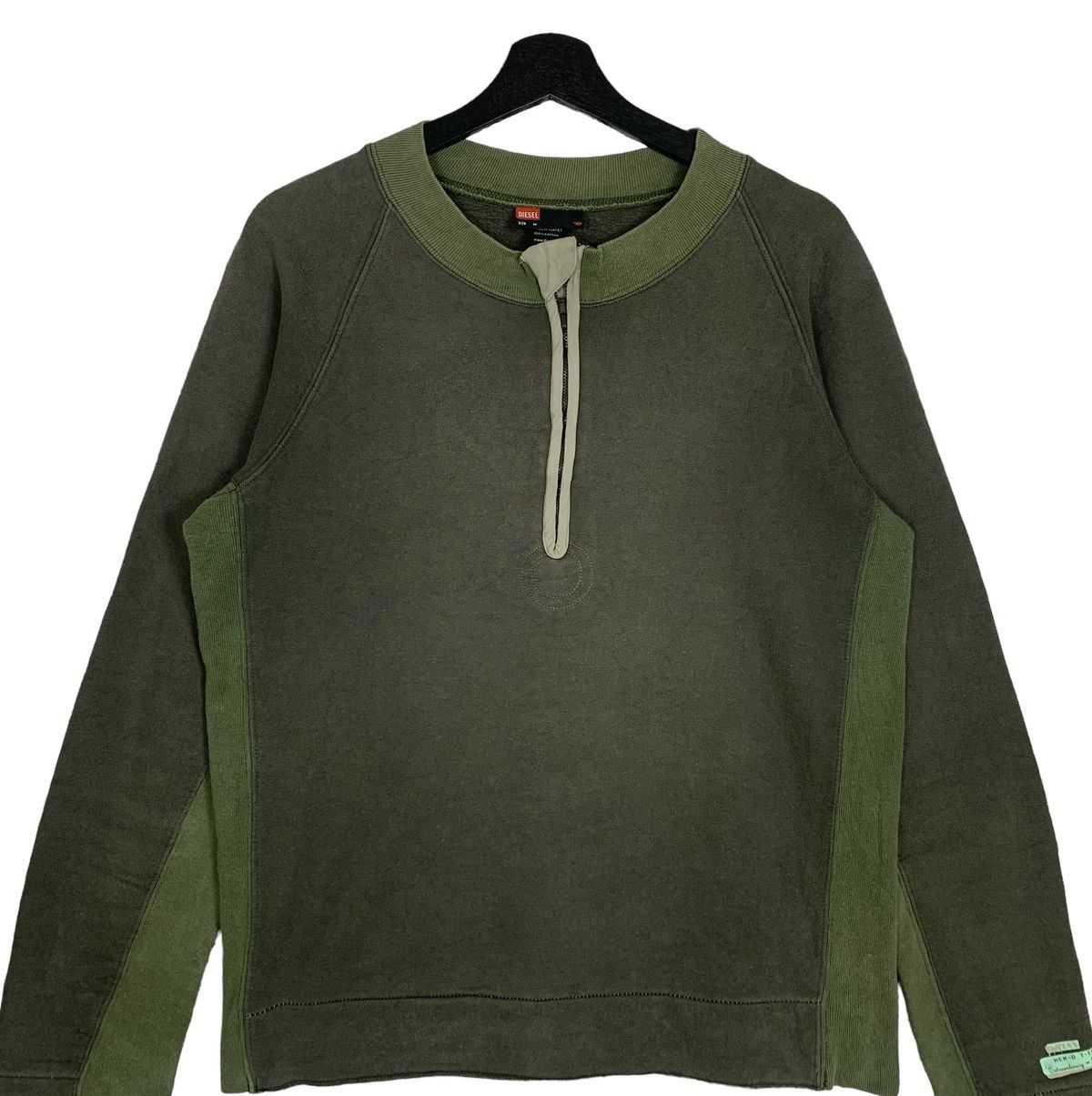 Designer × Diesel Diesel Apparel Fashion Designer Streetwear Sweatshirt Size US M / EU 48-50 / 2 - 2 Thumbnail