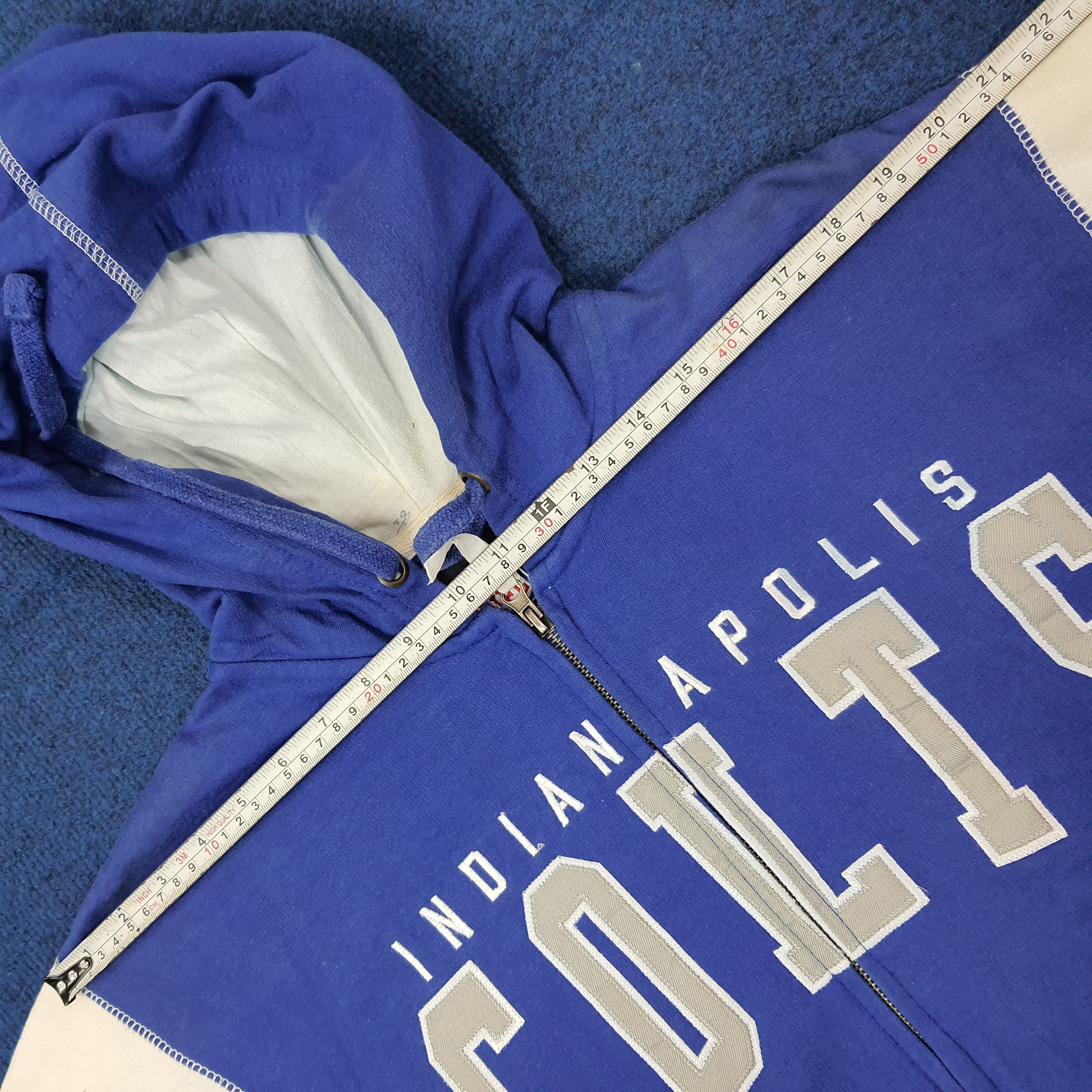 NFL Vintage NFL Indianapolis Colts American Sport Hoodie C261N8 Size US L / EU 52-54 / 3 - 9 Thumbnail