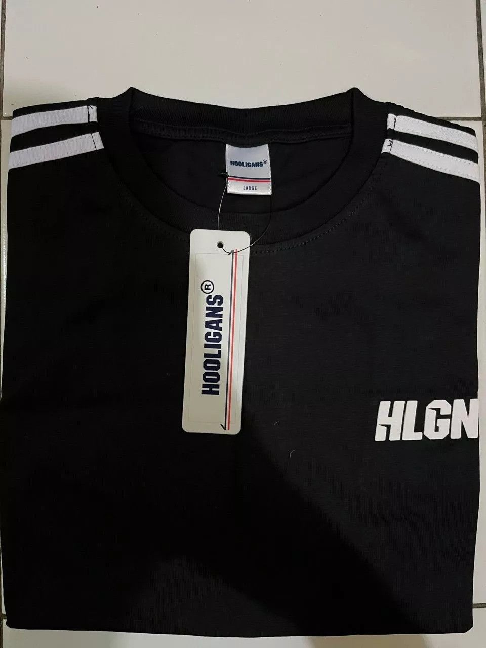 Japanese Brand × Vintage HOOLIGANS T-Shirt Linea - Black Size US L / EU 52-54 / 3 - 2 Thumbnail