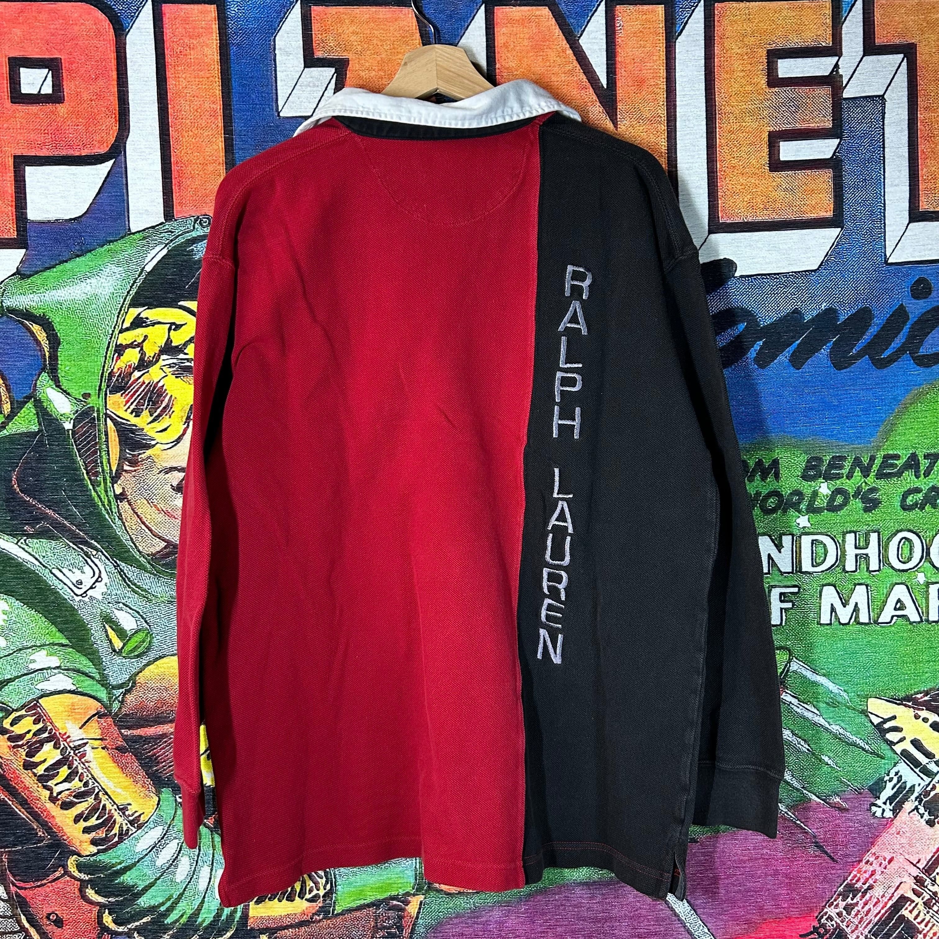 Chaps Ralph Lauren Y2K Chaps Ralph Lauren Embroidered Rugby Shirt Size Medium Size US M / EU 48-50 / 2 - 2 Thumbnail