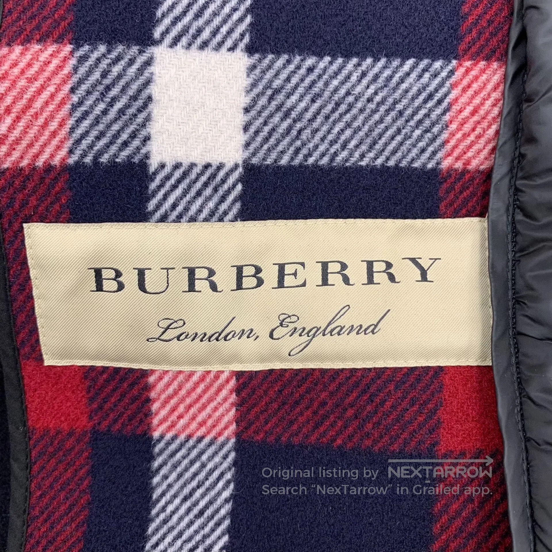 Burberry Burberry Plaid design horn button hooded long-sleeved coat Size XXS / US 00 / IT 34 - 9 Thumbnail