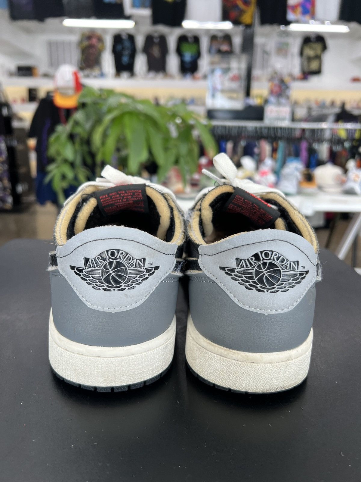 Jordan Brand Air Jordan 1 Low Black Smoke Grey Size 8.5 (2022) Size US 8.5 / EU 41-42 - 5 Thumbnail