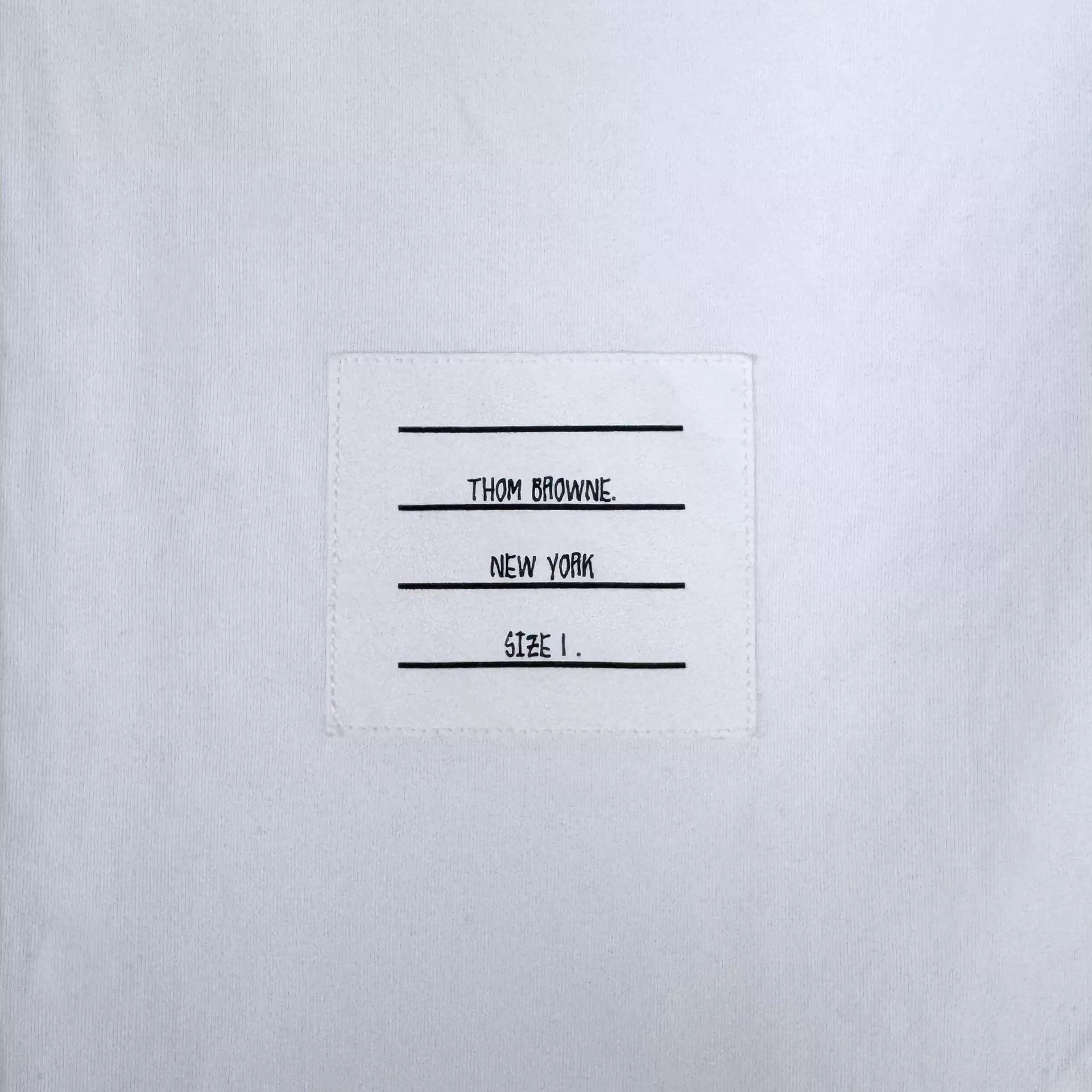 Thom Browne Thom Browne White 4-Stripes Unisex Shirt Size 1 Size US S / EU 44-46 / 1 - 4 Thumbnail