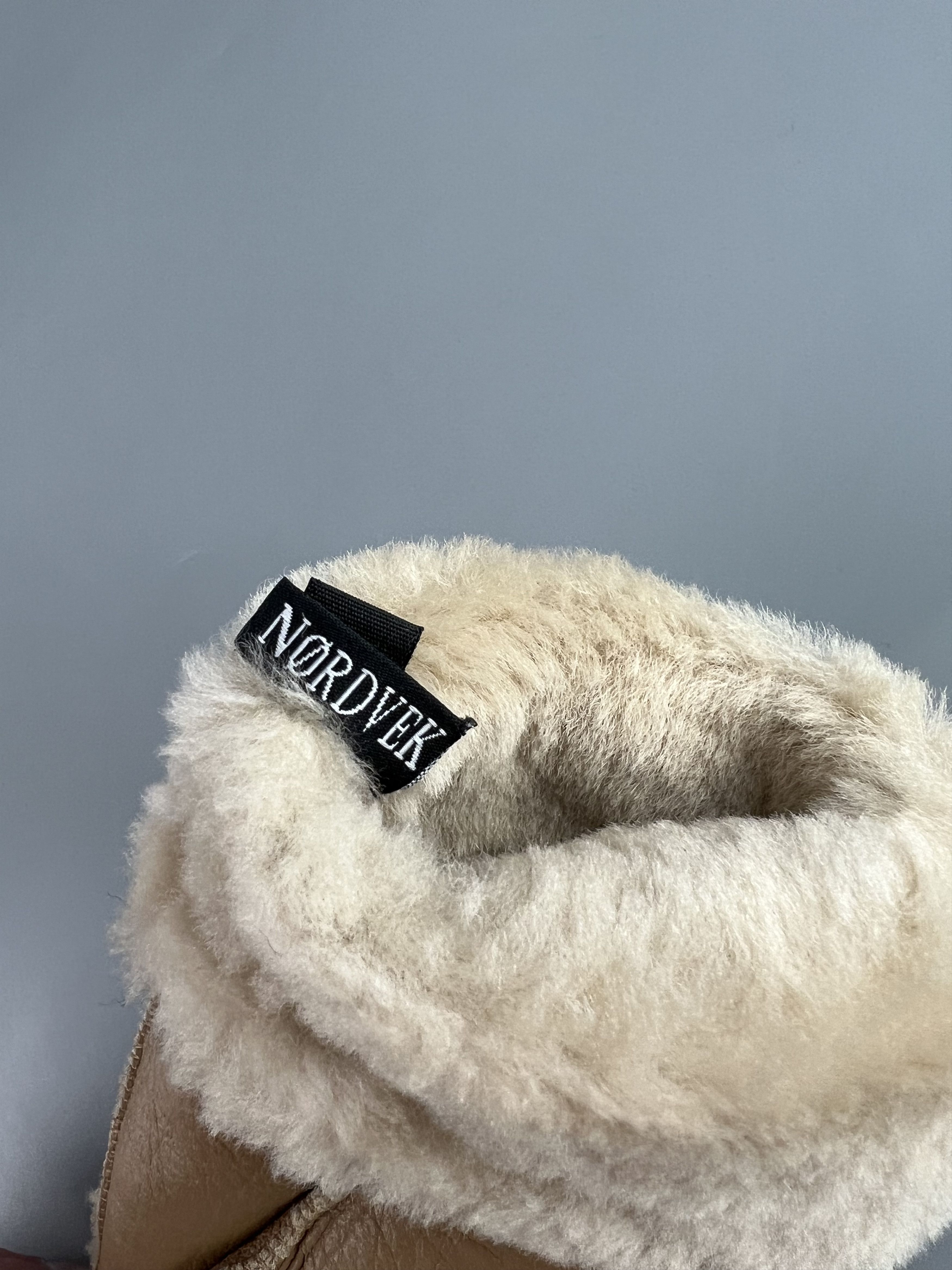 Designer Nordvek Women's Genuine Sheepskin Gloves Size M Size ONE SIZE - 4 Thumbnail