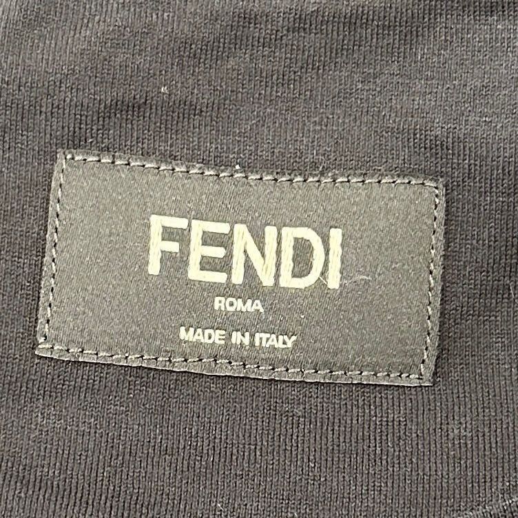 Fendi Fendi Minimalist Classic Black T-shirt K26WX Size US XS / EU 42 / 0 - 5 Thumbnail
