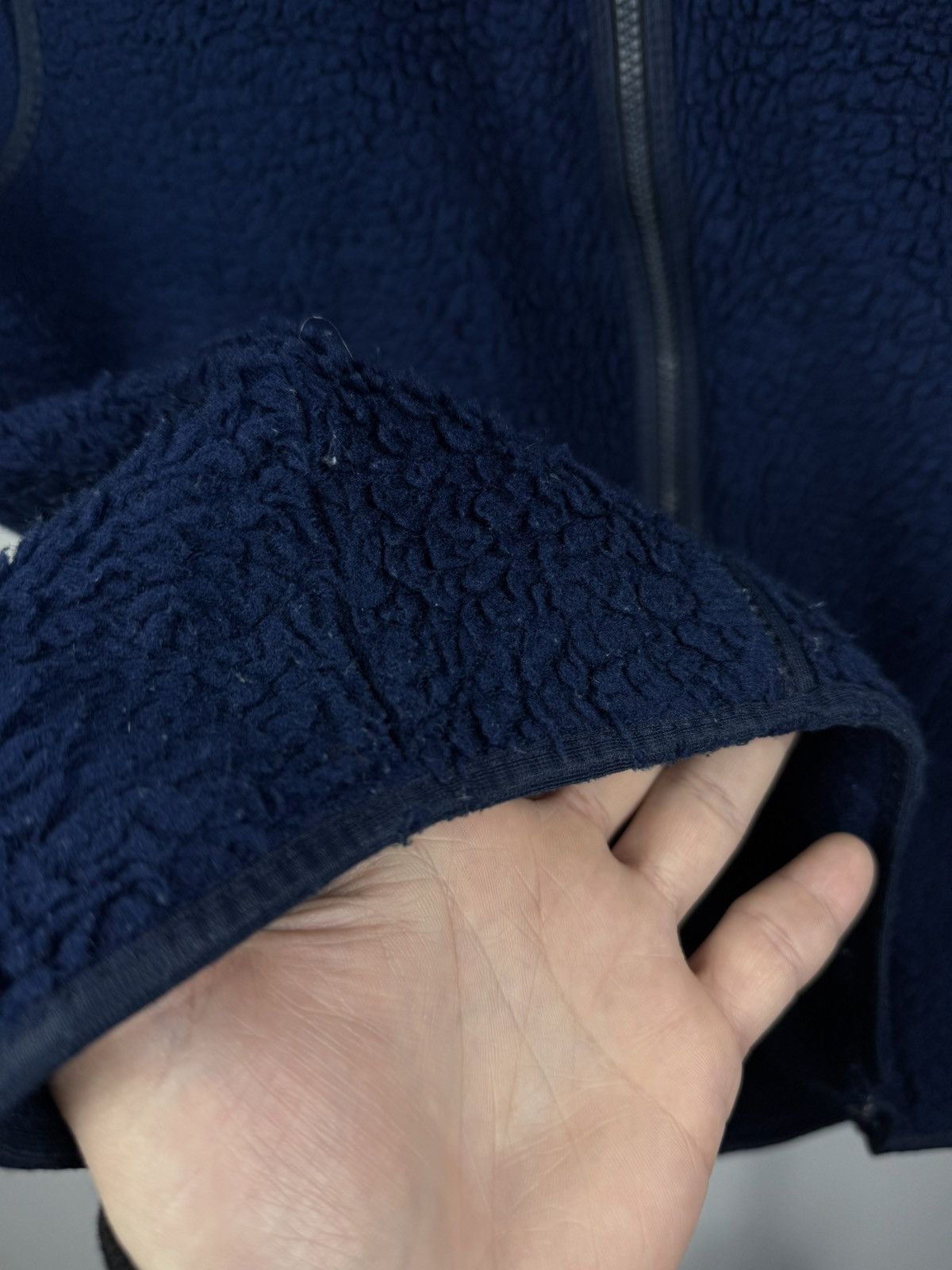 Helly Hansen × Vintage 80s Vintage Helly Hansen Blue Full Zip Fleece Sherpa Vest Size US S / EU 44-46 / 1 - 6 Thumbnail