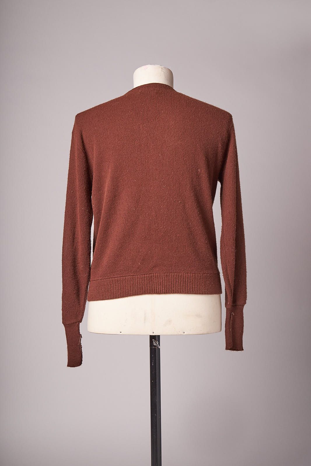 Vintage 1960s Brown Springfoot Cardigan Sweater Size US M / EU 48-50 / 2 - 5 Thumbnail