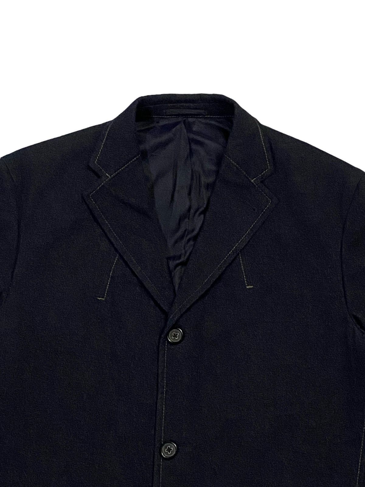 Jil Sander Jil Sender Navy Blue Blazer/Jacket Size US M / EU 48-50 / 2 - 12 Thumbnail
