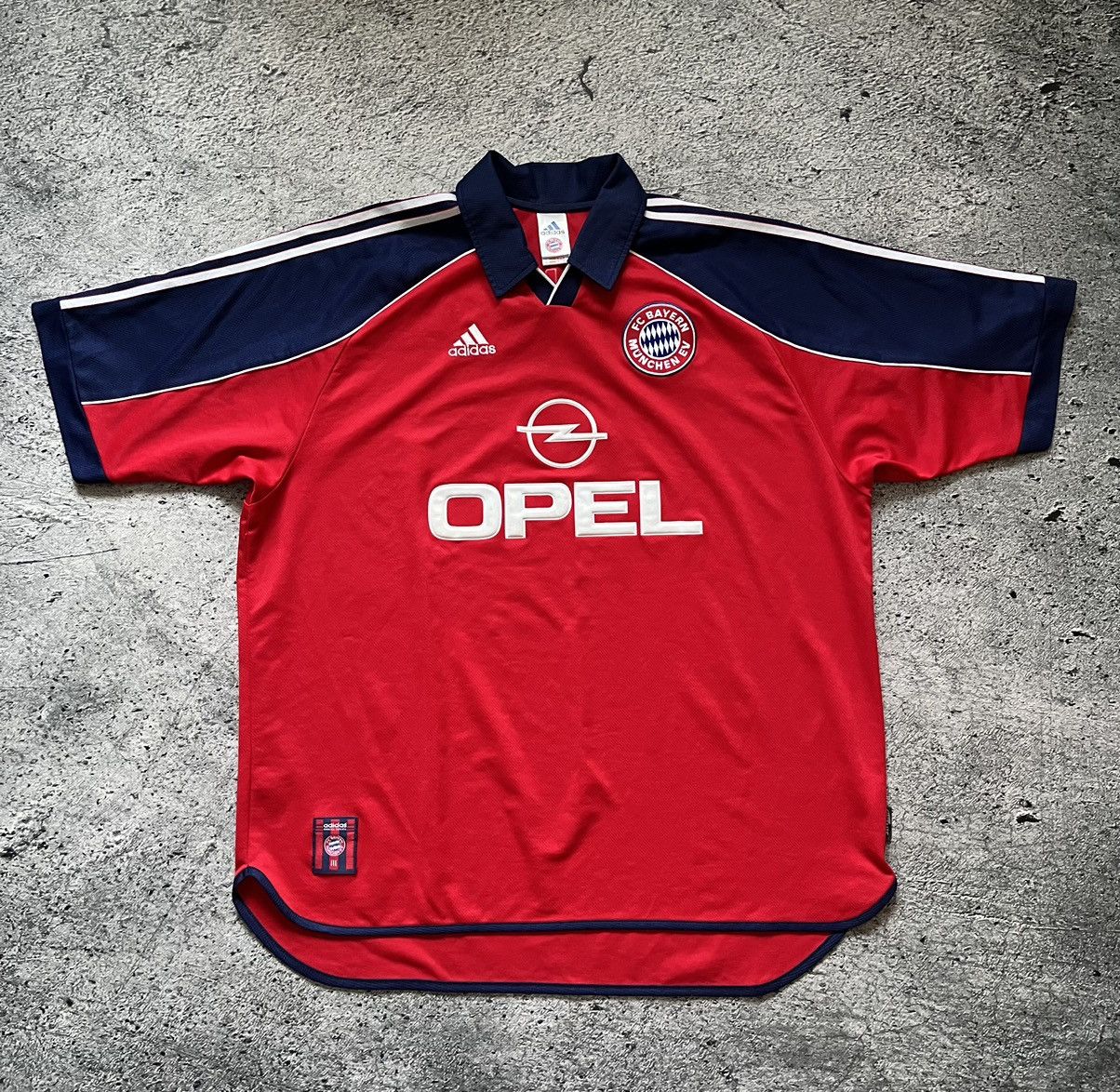 Adidas Vintage 90s Adidas Bayern Munchen Soccer Football Jersey Size US M / EU 48-50 / 2 - 1 Thumbnail