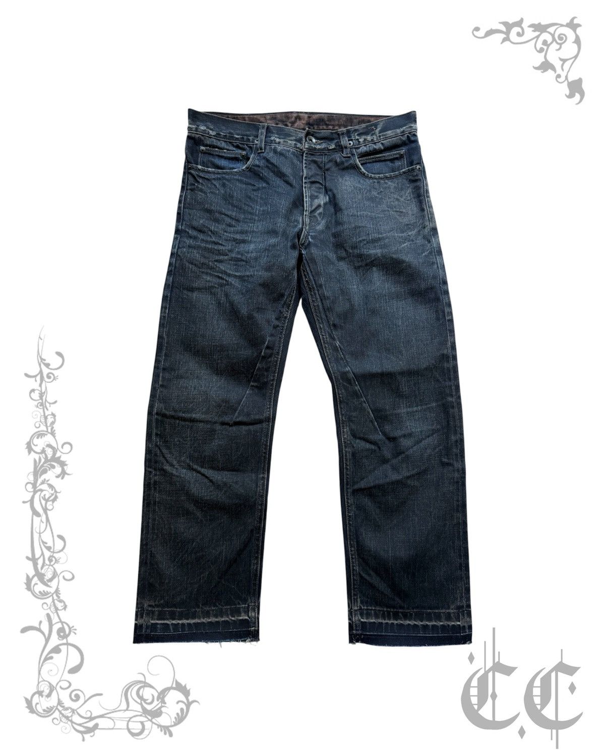 Rick Owens Drkshdw Detroit Denim | Grailed
