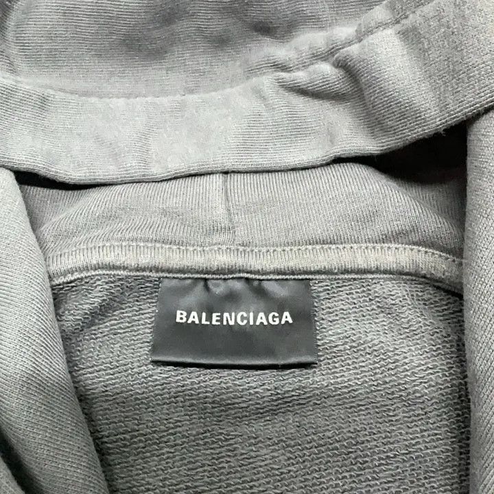 Balenciaga Balenciaga Balenciaga Logo Hoodie for Men in Gray -2507 Size US S / EU 44-46 / 1 - 4 Thumbnail