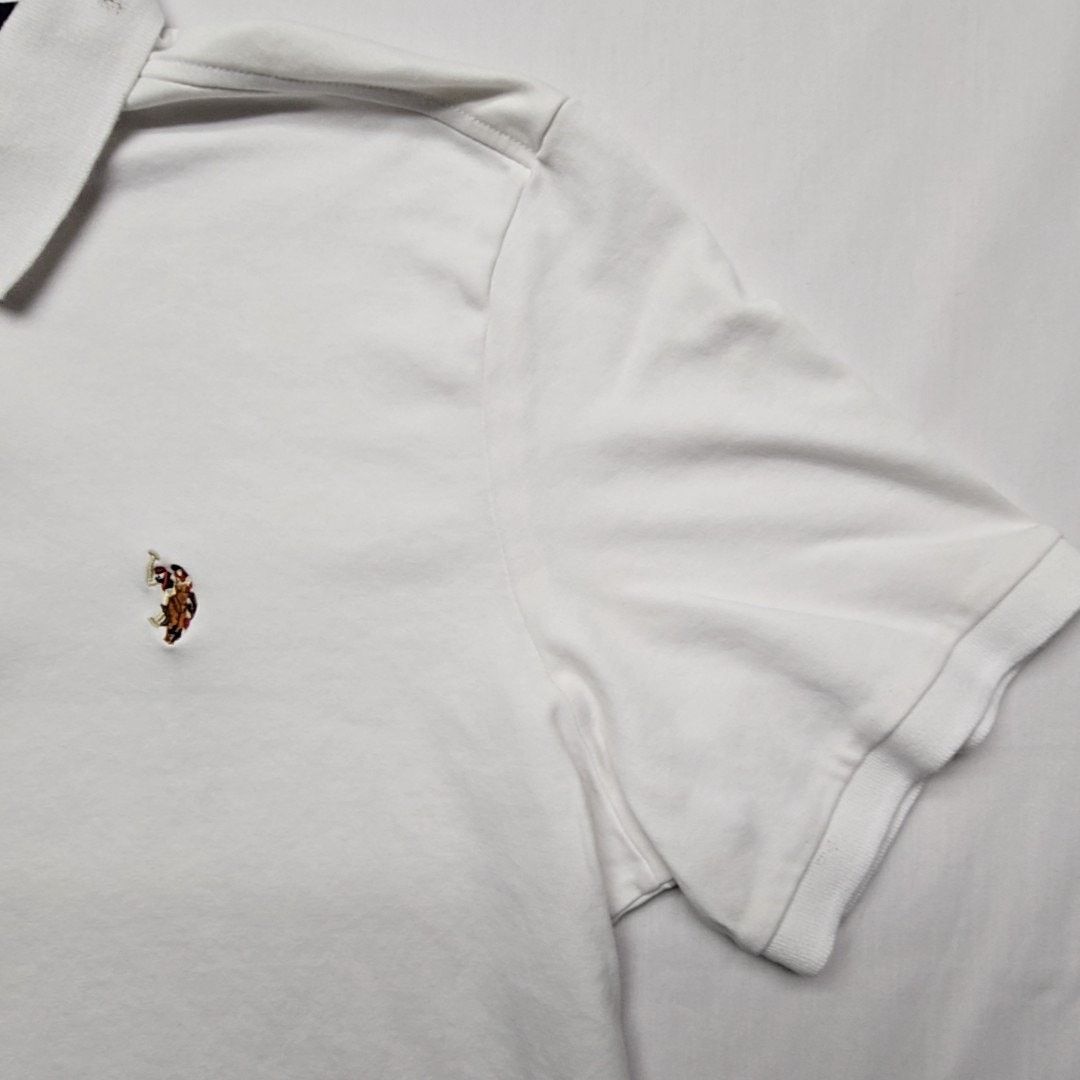 U.S. Polo Assn. U.S. Polo Assn. White Polo Shirt Embroidered Logo Classic XL Size US XL / EU 56 / 4 - 5 Thumbnail