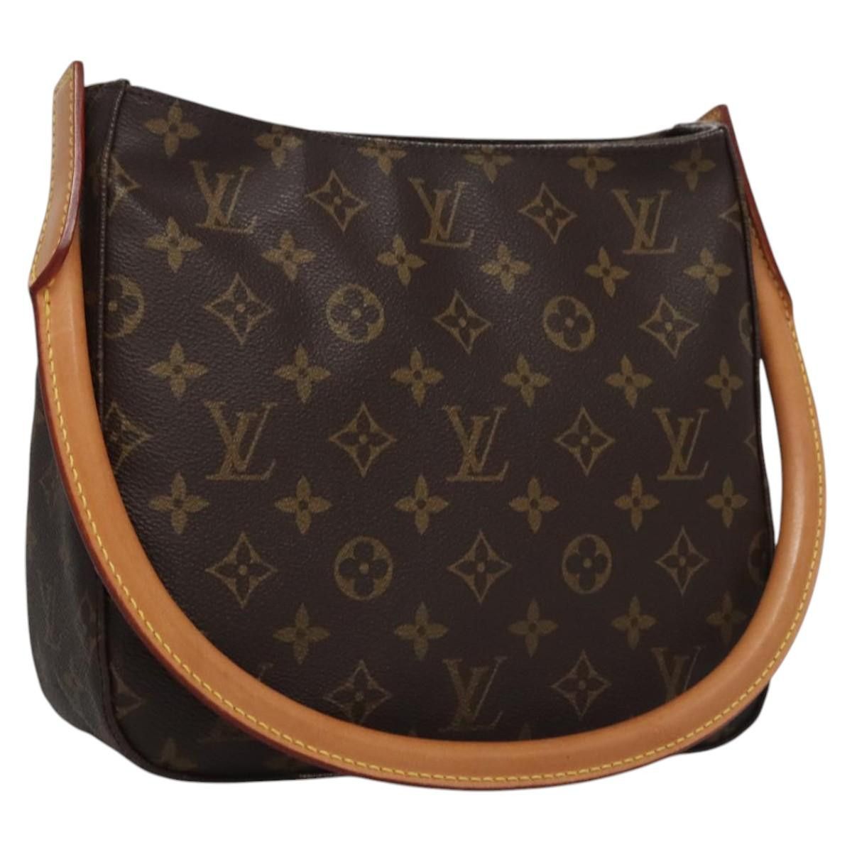 Louis Vuitton Monogram Looping Mm Shoulder Bag M51146 in Brown, Women's