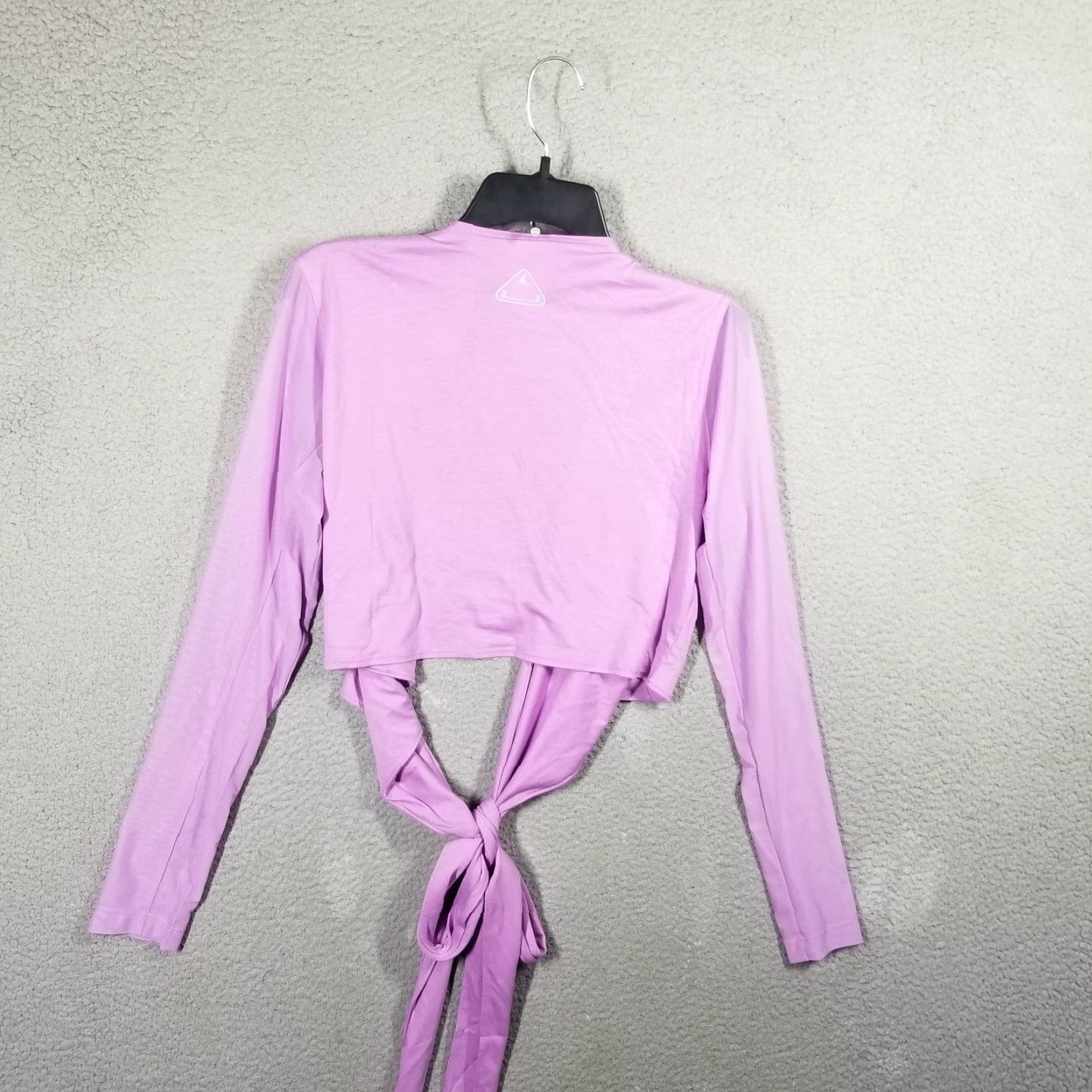 Nike Nike Jordan 23 Women's Engineered Top Wrap Shirt Large Purple Activewear Sportswear 1990s? Womens Size L / US 10 / IT 46 - 2 Thumbnail