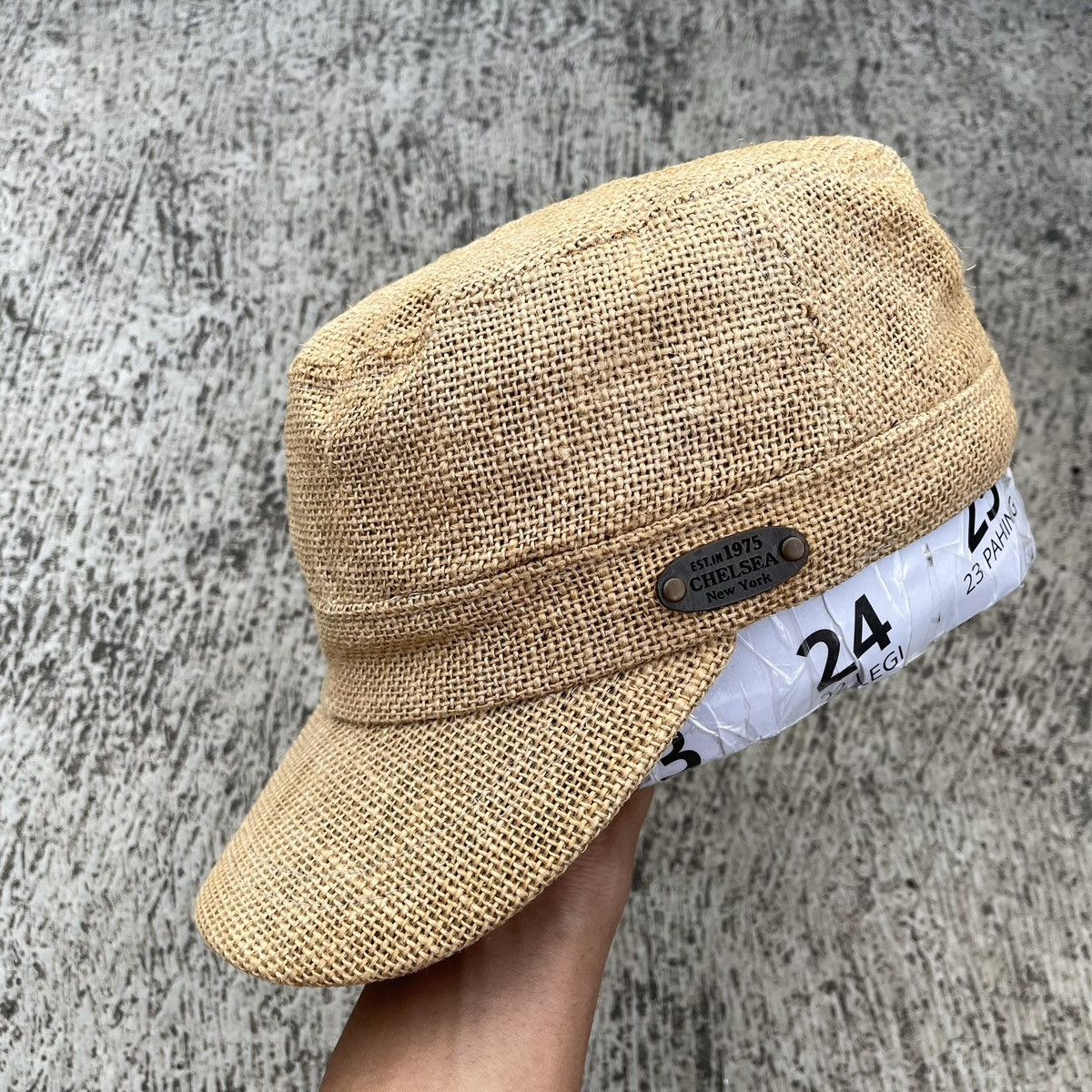 14th Addiction Straw cadet hat by chelsea new york Size ONE SIZE - 1 Thumbnail