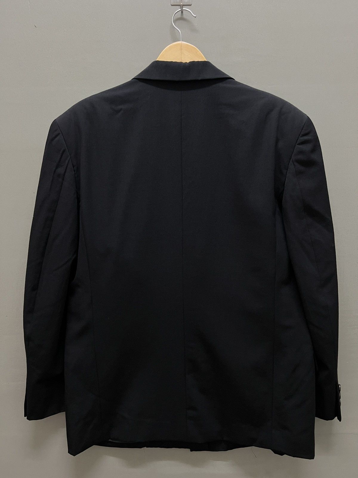 Comme des Garcons Homme Plus Vintage 1988 Comme Des Garçons black Wool Blazer Size 42R - 8 Thumbnail
