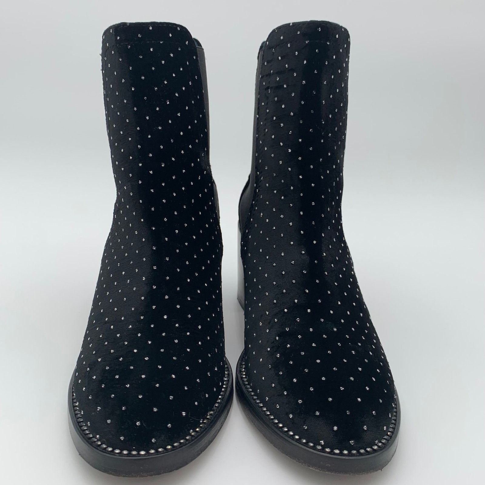 Jimmy Choo Jimmy Choo Merril Ankle Boots Black Crystals EU 37.5 US 7 Size US 7 / IT 37 - 2 Thumbnail