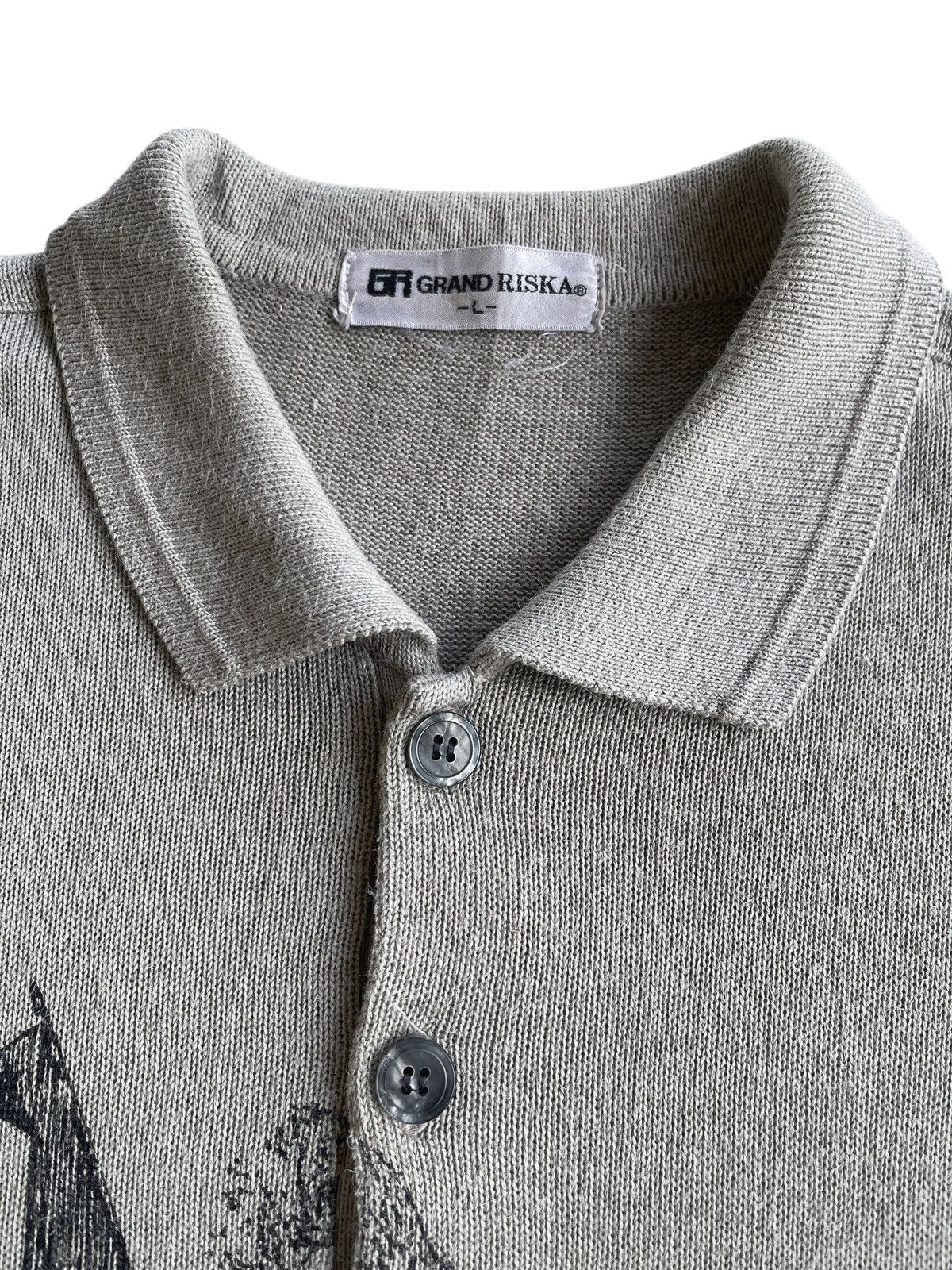 Japanese Brand Vintage Grand Riska Jumper Knit Size US L / EU 52-54 / 3 - 5 Thumbnail
