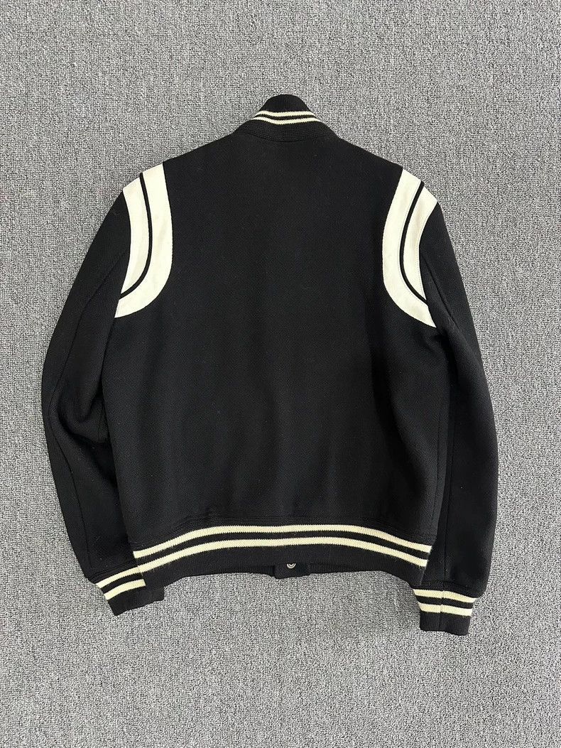 Saint Laurent Paris Saint Laurent Black and White Baseball Jacket-2507 Size US M / EU 48-50 / 2 - 7 Thumbnail