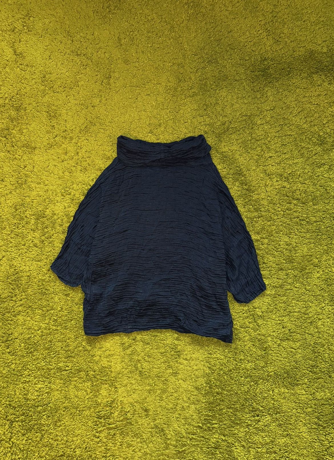 Hysteric Glamour × If Six Was Nine Grizas avant garde crinkle plisse cowl neck blouse top Size S / US 4 / IT 40 - 2 Thumbnail