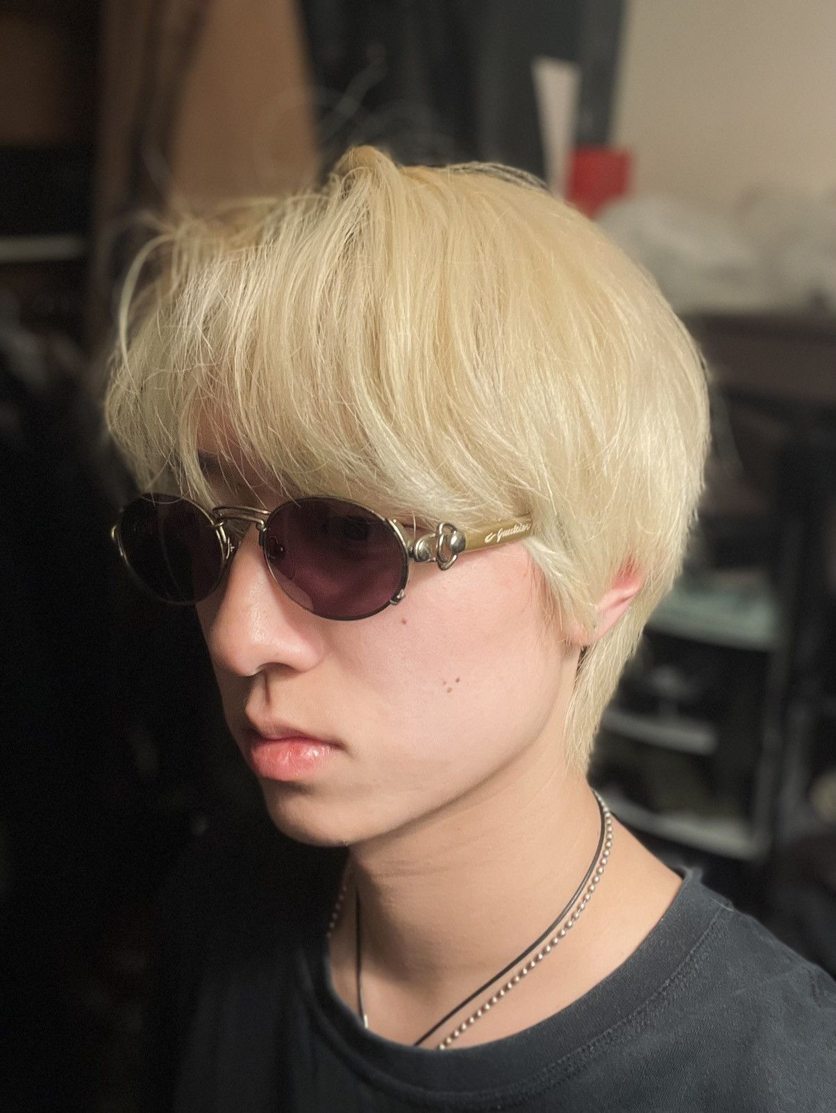Jean Paul Gaultier Jean Paul Gaultier ANTIQUE STYLE STEAMPUNK SUNGLASSES Size ONE SIZE - 8 Thumbnail