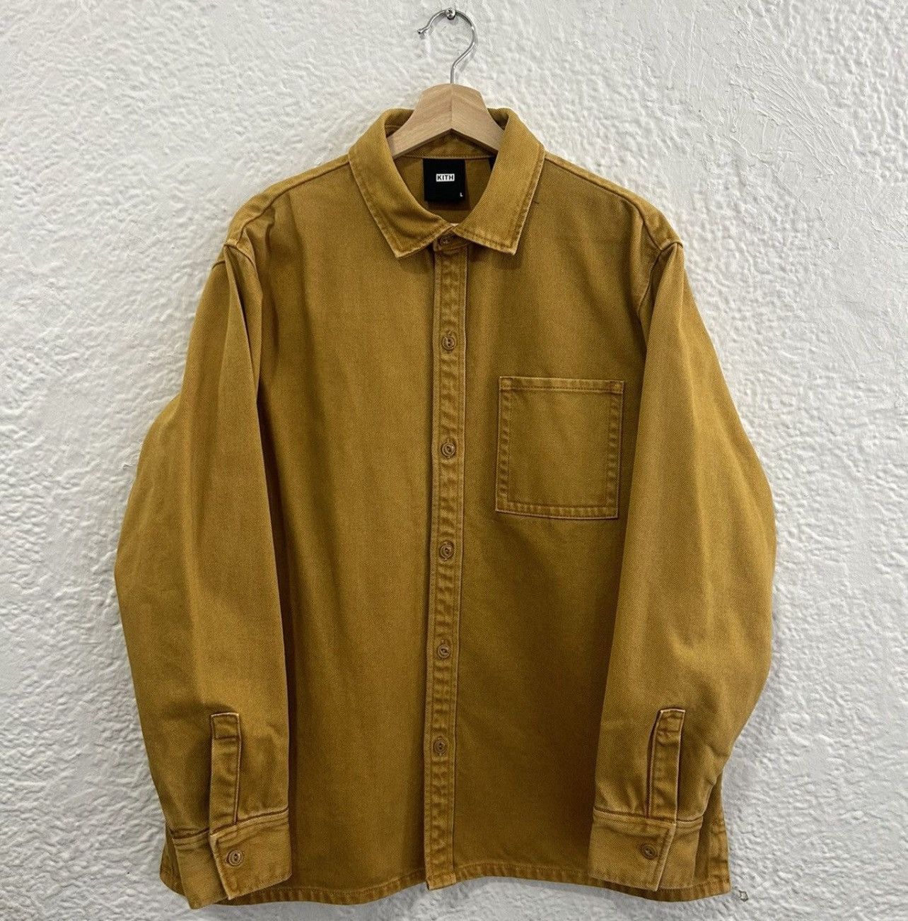 Kith Kith Denim Ginza Shirt “Dorado” Size US L / EU 52-54 / 3 - 1 Thumbnail