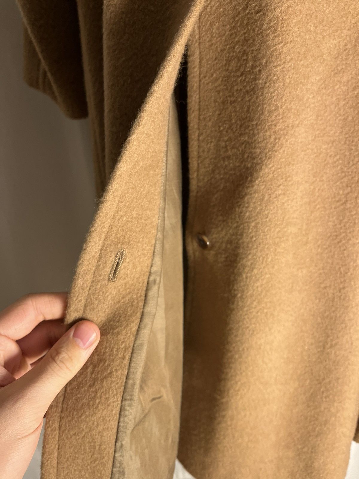ジャケット・アウター AURALEE BABY CAMEL CHESTERFIELD COAT Auralee Baby Camel Chesterfield coat