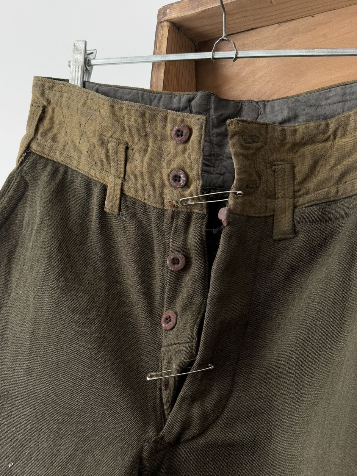 Cccp WW2 Era 1943 Pattern USSR RKKA Faded Galife Pants Size US 30 / EU 46 - 3 Thumbnail