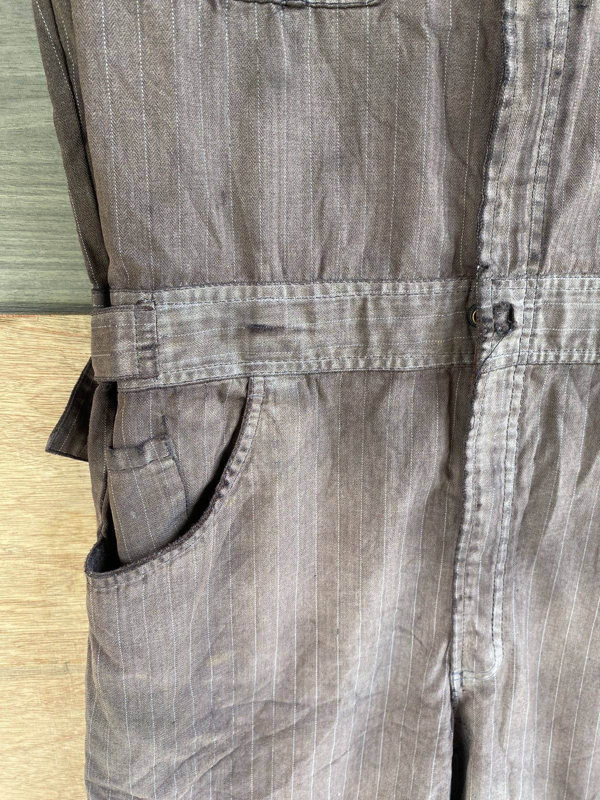 Designer × Hummel × Vintage 🔥 Crazy Vintage Hummel Coveralls Distressed Size US XL / EU 56 / 4 - 4 Thumbnail